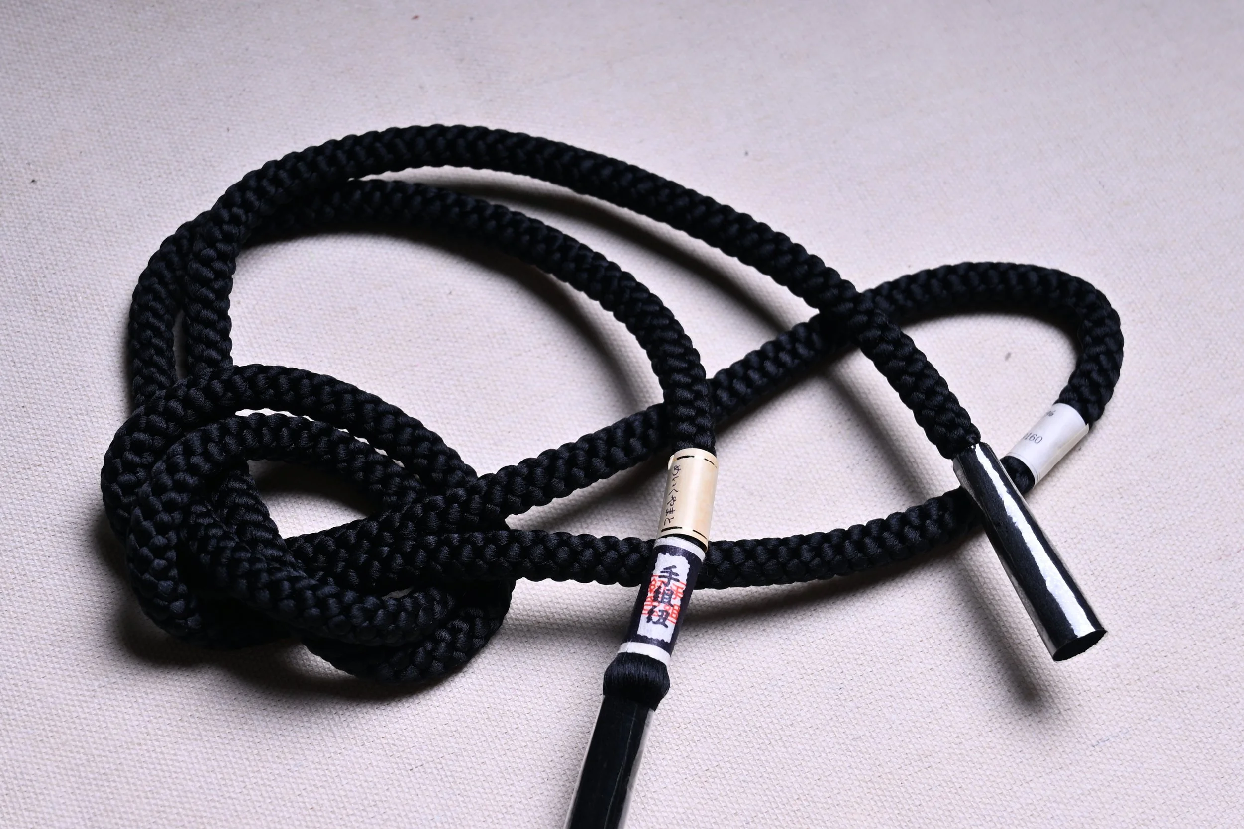 [CUSTOM] Vintage Kumihimo Silk Cord Black 9