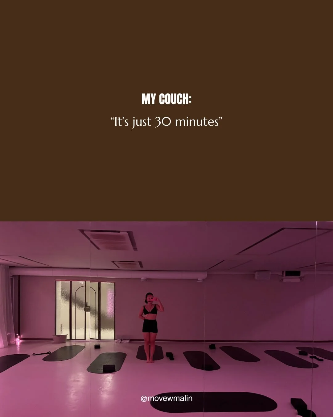 Habits shape your reality.

When your couch is asking for 30 min more, maybe your body actually needs movement to get that energy flowing?

When you&rsquo;re hungry af you reach for your&hellip; phone? Or your frying pan?

When you&rsquo;re temped to