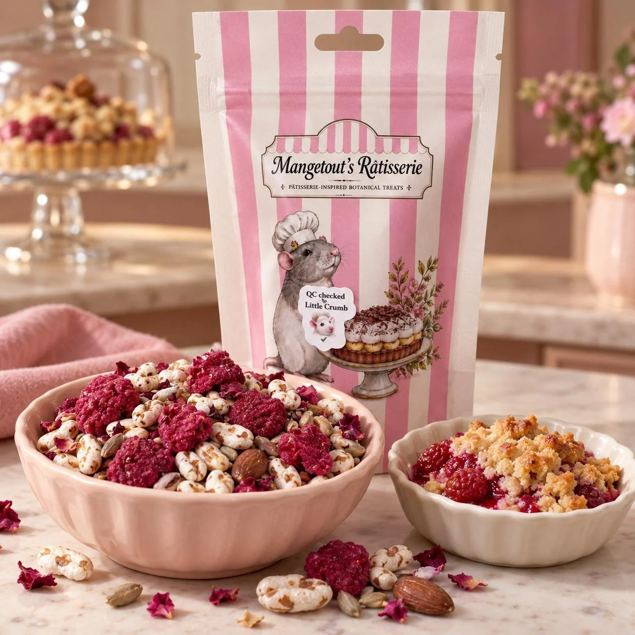 Raspberry Crumble