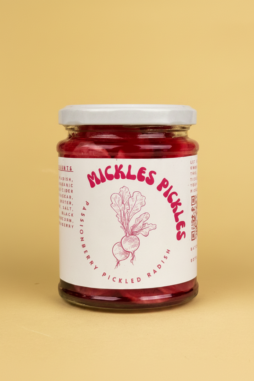 Passionberry Pickled Radish