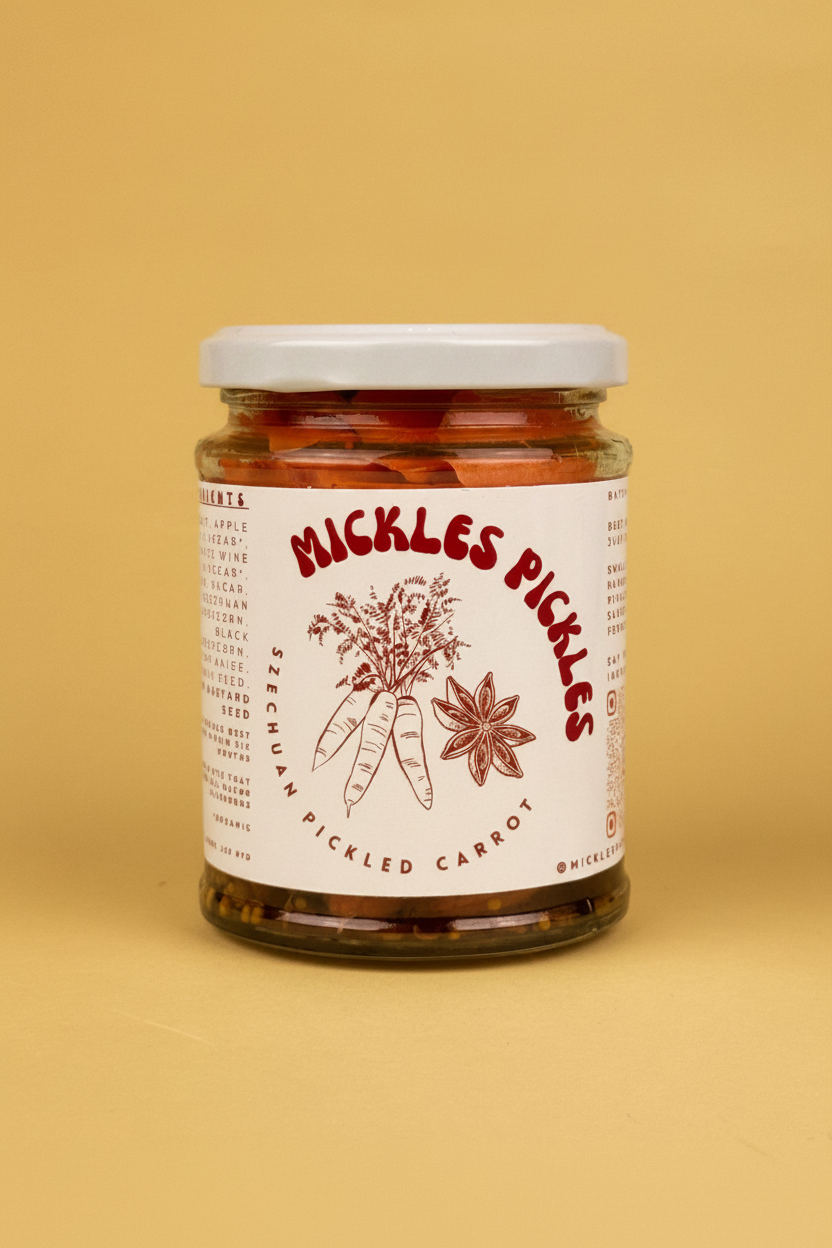 Szechuan Pickled Carrots