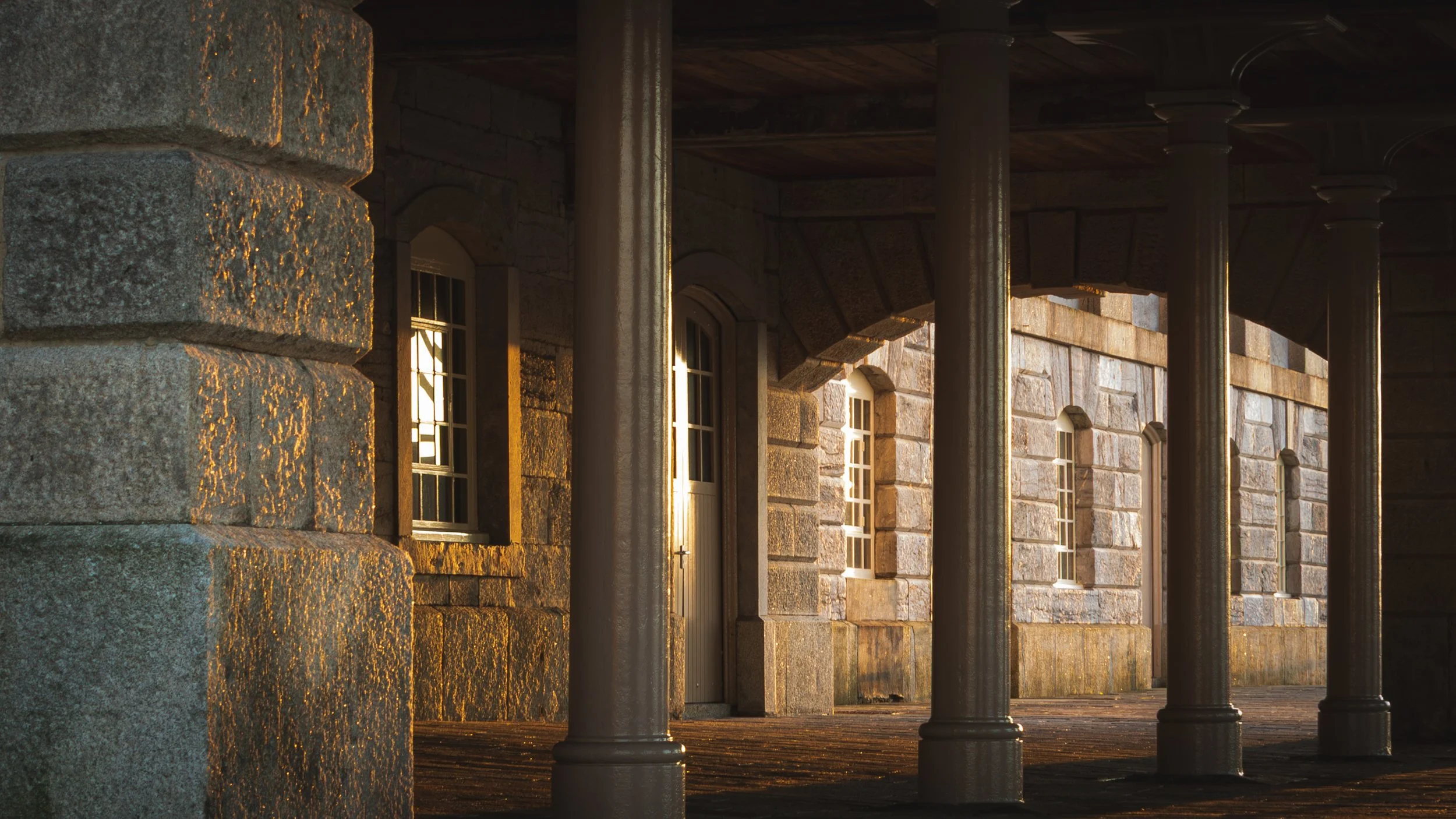 Golden Building - Royal William Yard, Plymouth. After reviewing some of my older images, I came across this gem from a visit to Royal William Yard at sunset back in 2019. I'm not sure why I passed this one up initially maybe because I feel it's sligh