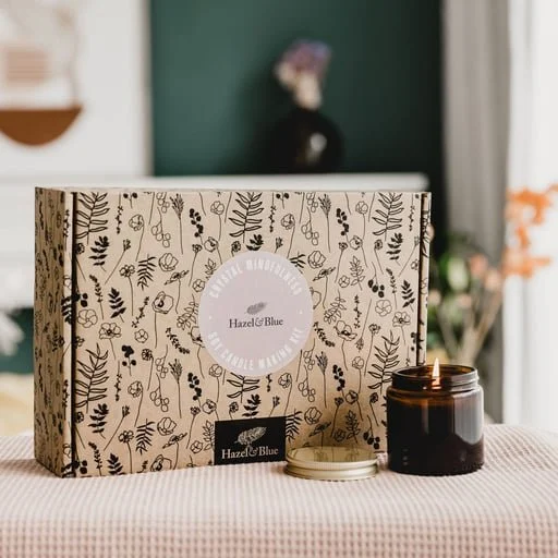 Rose Quartz Crystal Candle Making Kit