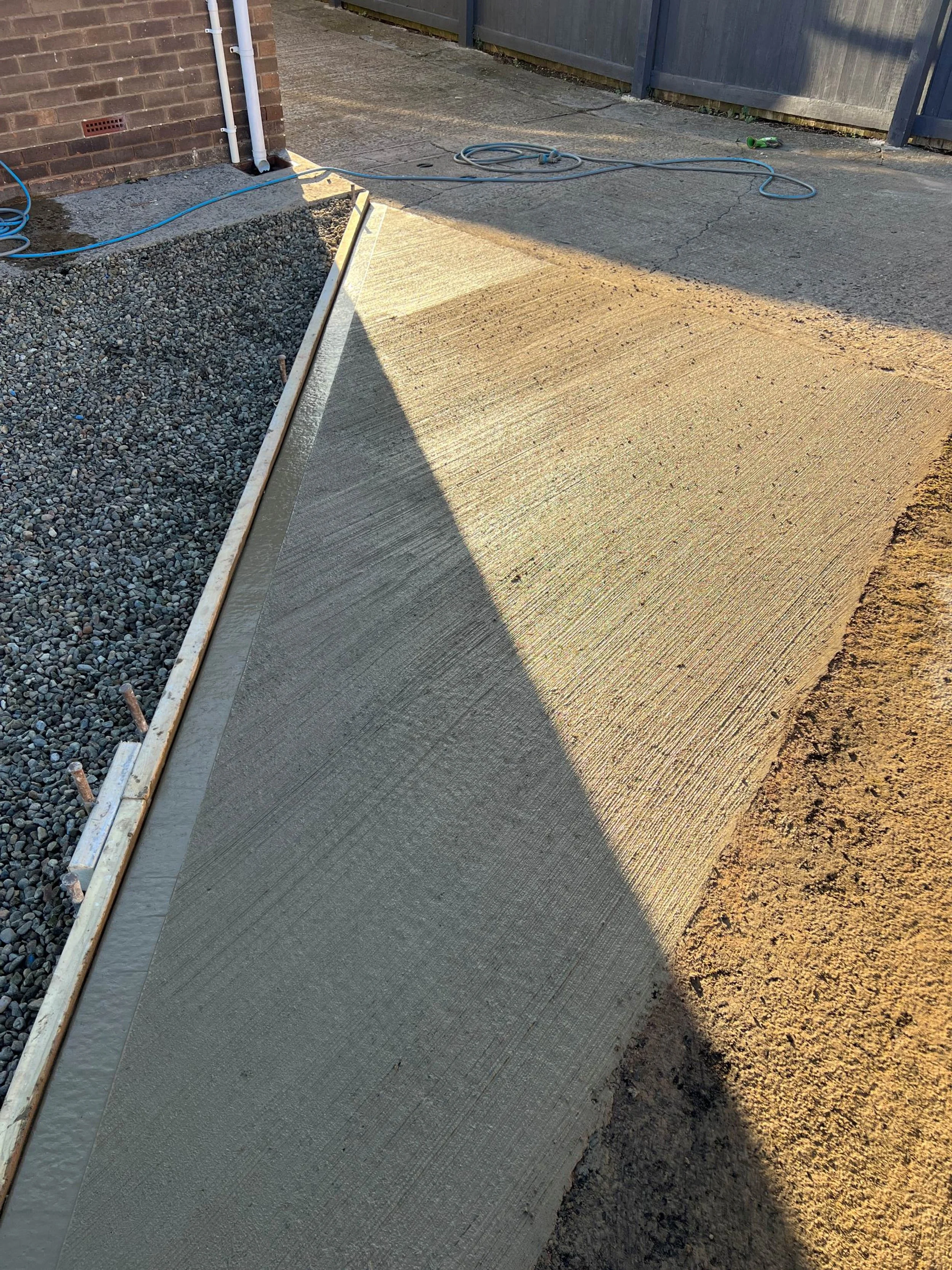 Broomed Finish Concrete