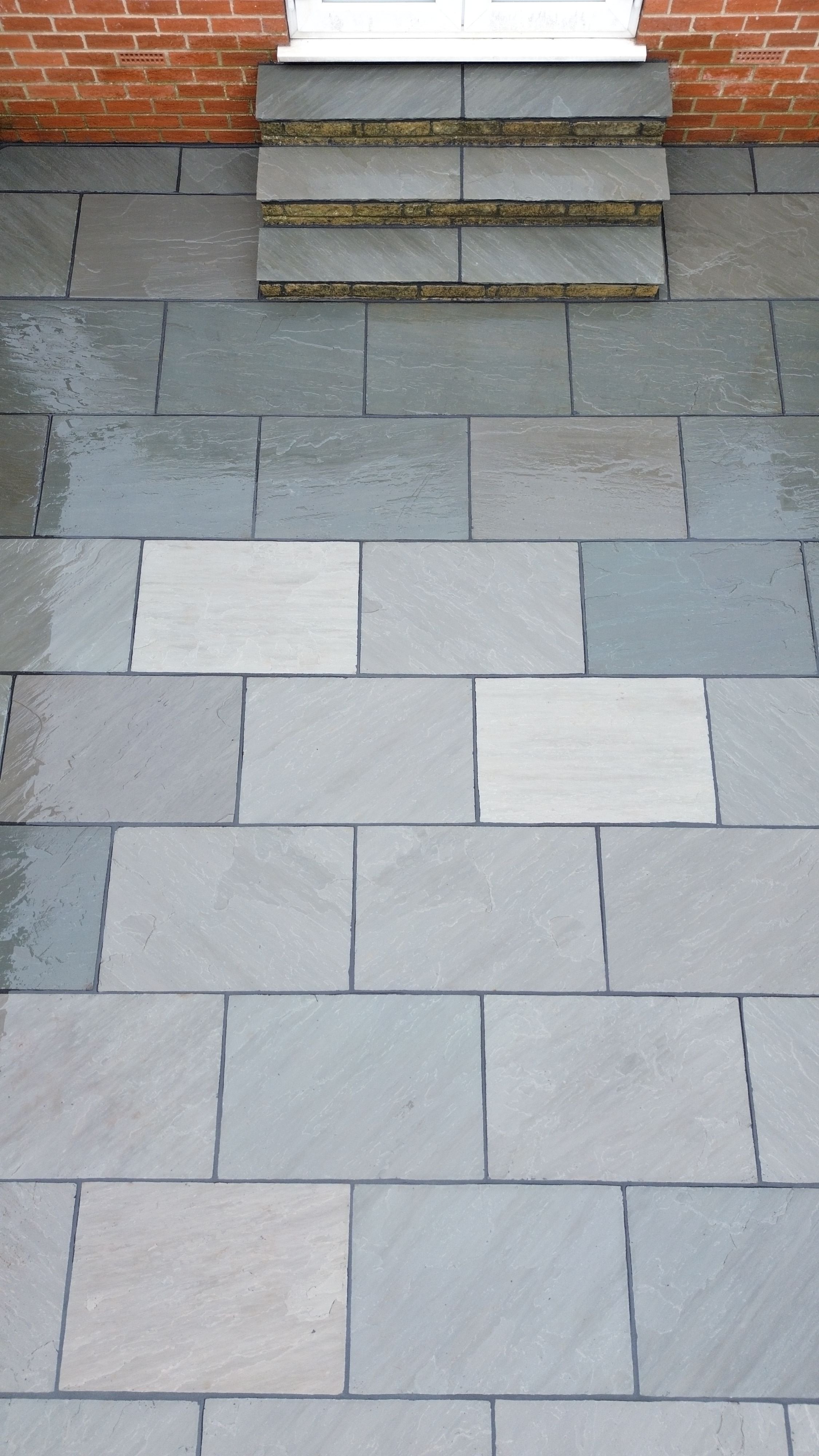 Drone view, Grey indian sandstone