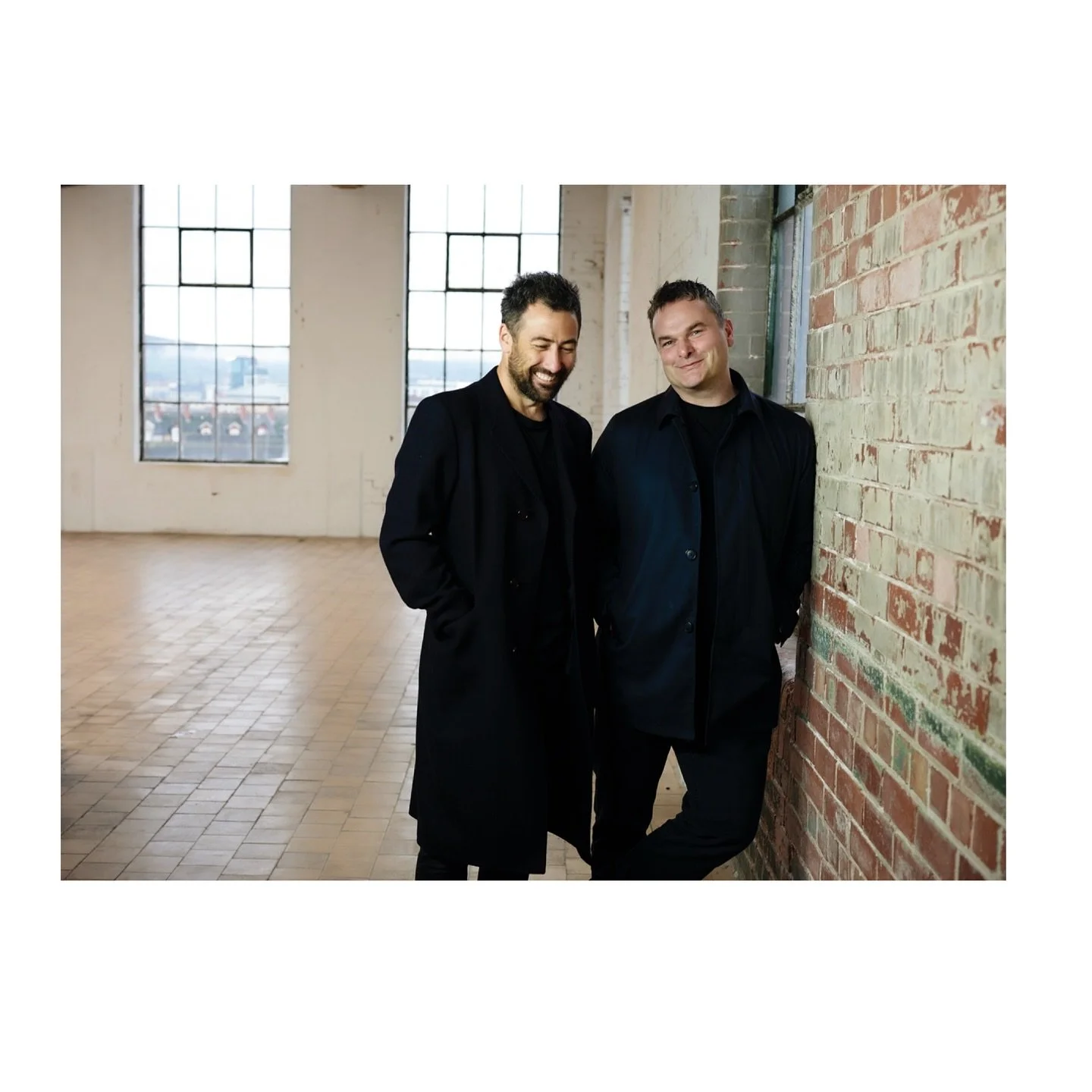 ⸻
Two of the most unassuming guys walked into my studio — Declan Lawn and Adam Patterson — writer/directors of one of the biggest TV shows on our screens right now, Blue Lights.
What struck me most wasn’t just their talent, but ho