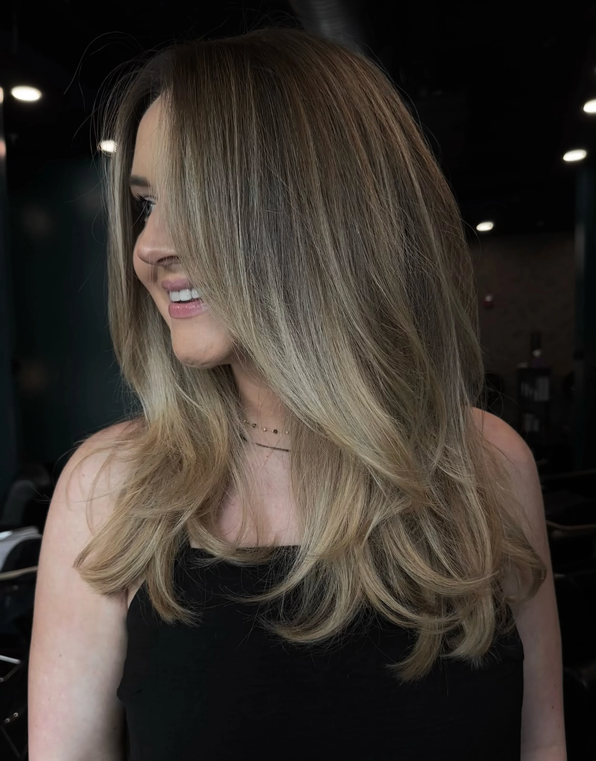 2026 meets 1998

No color, just a layered Jennifer Aniston inspired cut and blow out for this 90&rsquo;s baby〰️