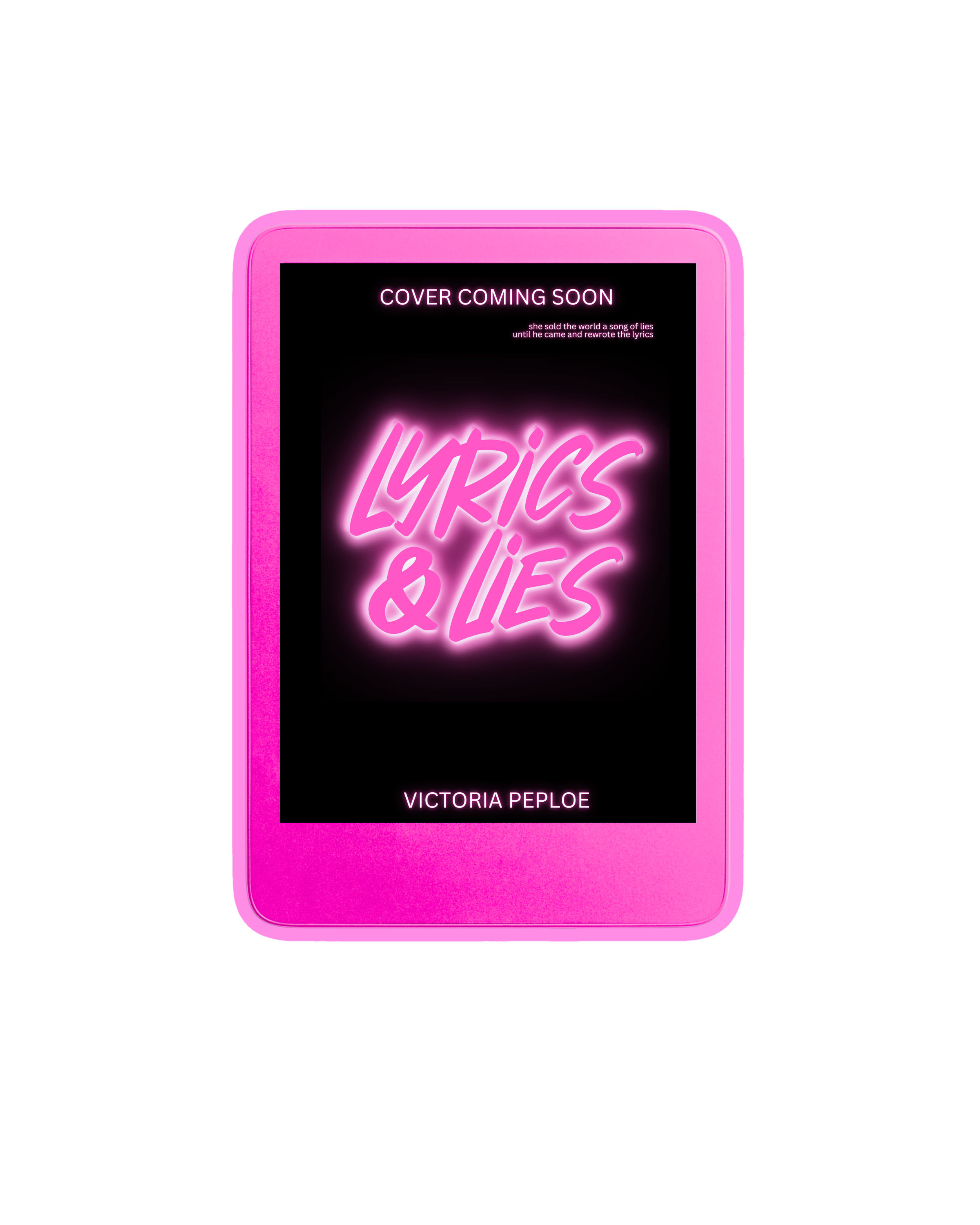 PRE ORDER Lyrics & Lies Character Cover eBook