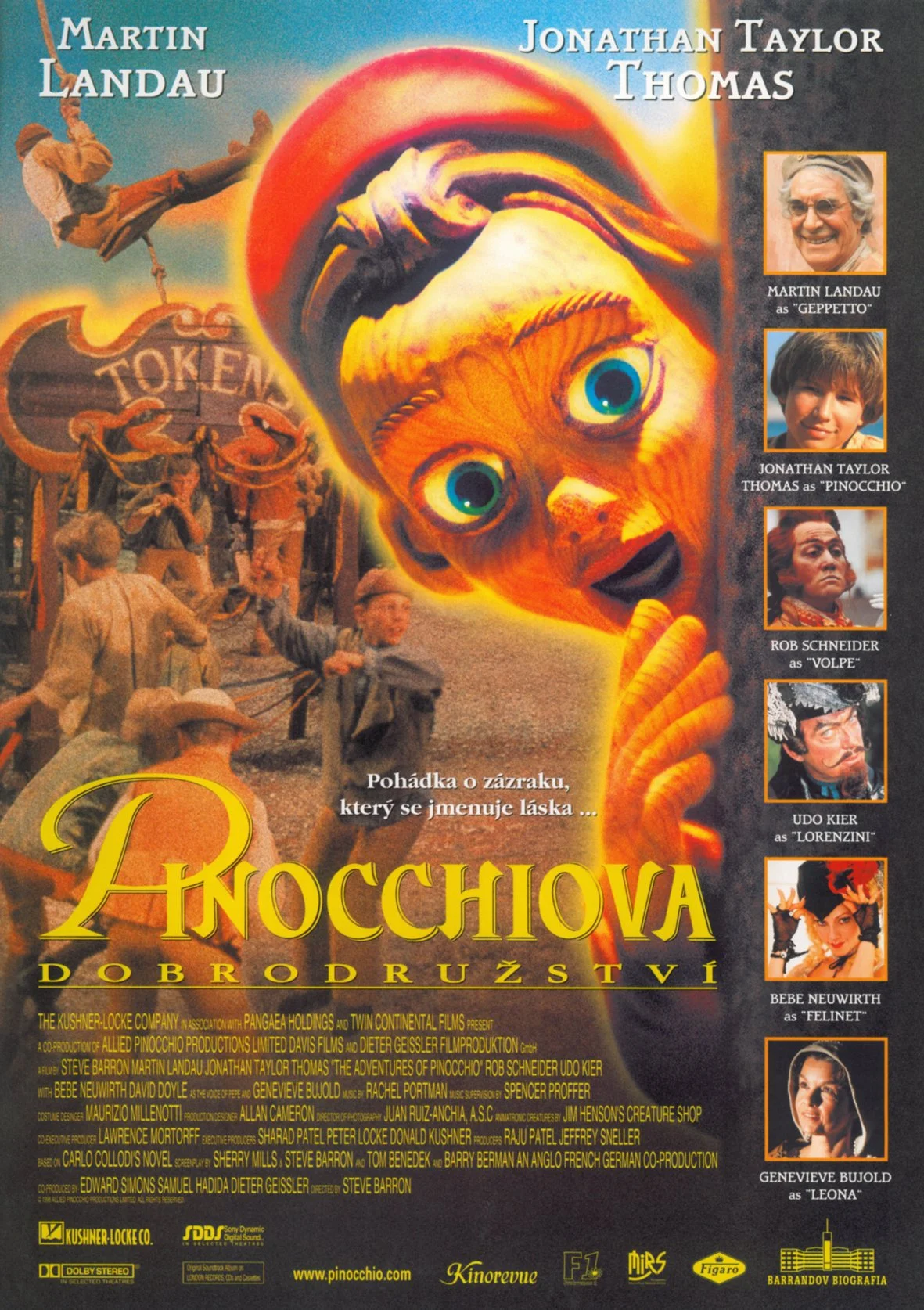 Pinocchiova dobrodružství | 1996