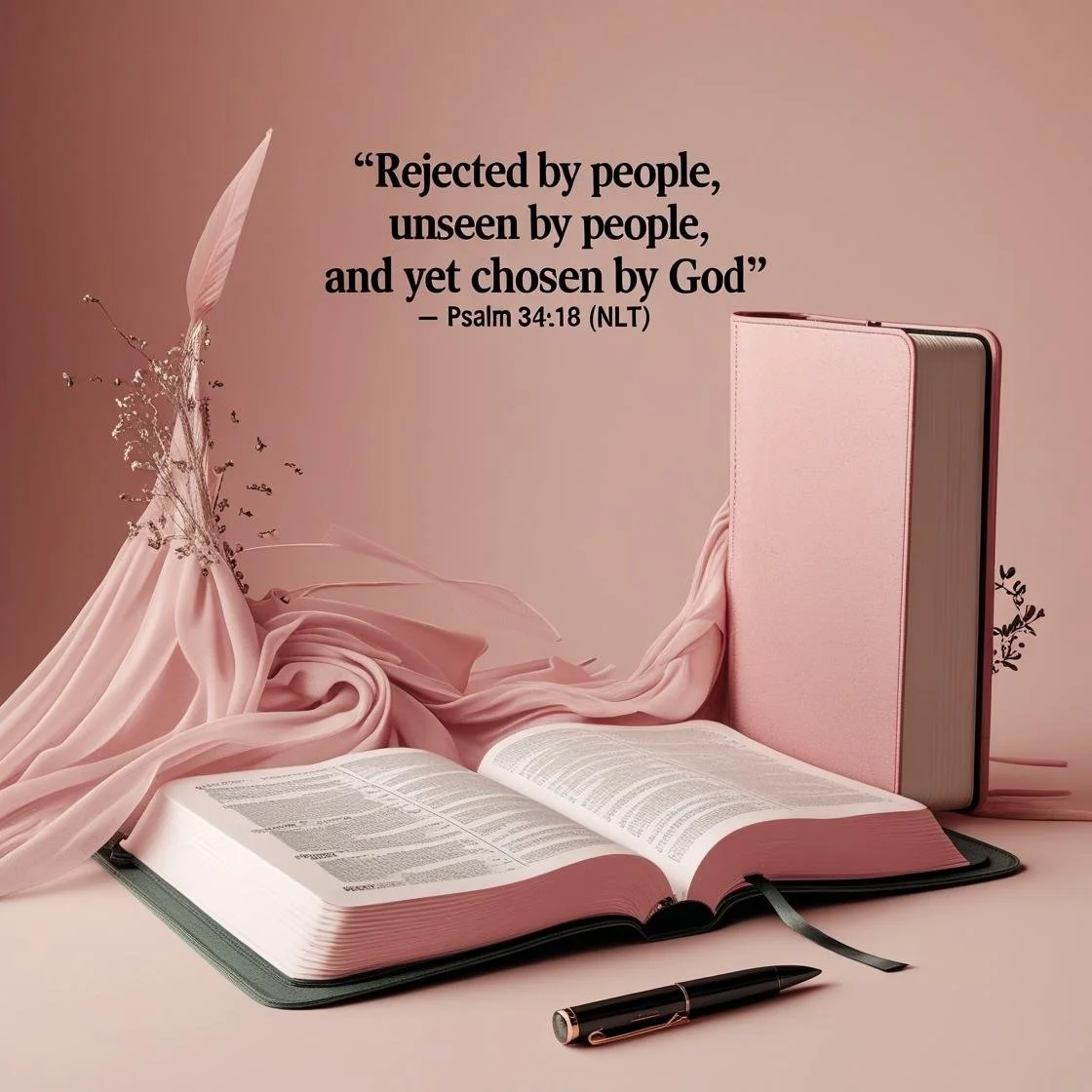 Rejected by People, Unseen by People, and Yet Chosen by God
- August 12, 2025