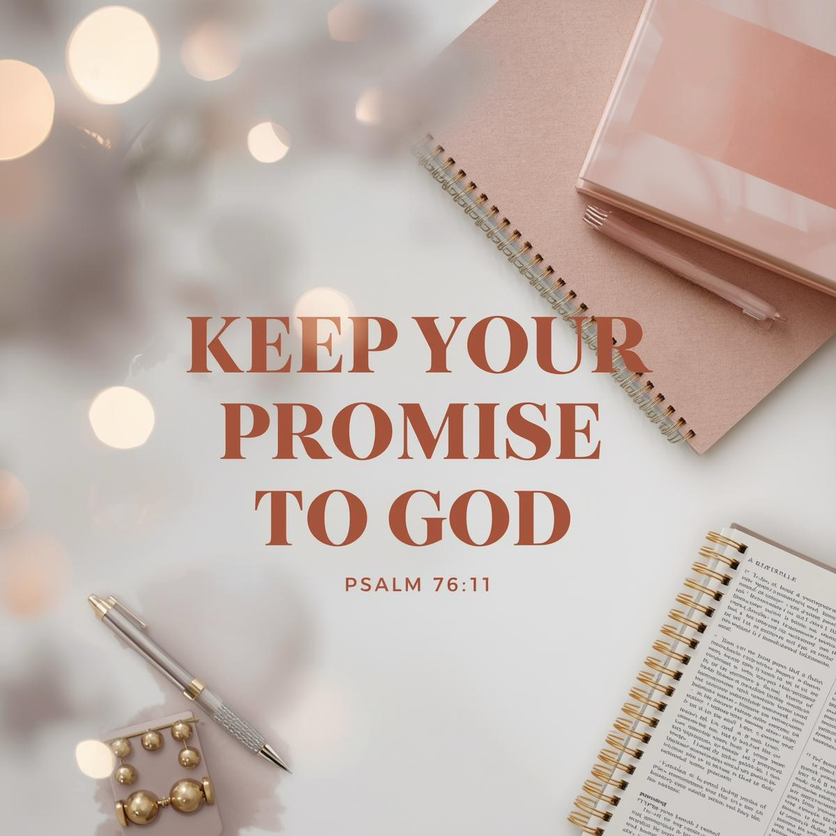 Keep Your Promise to God - September 15, 2025