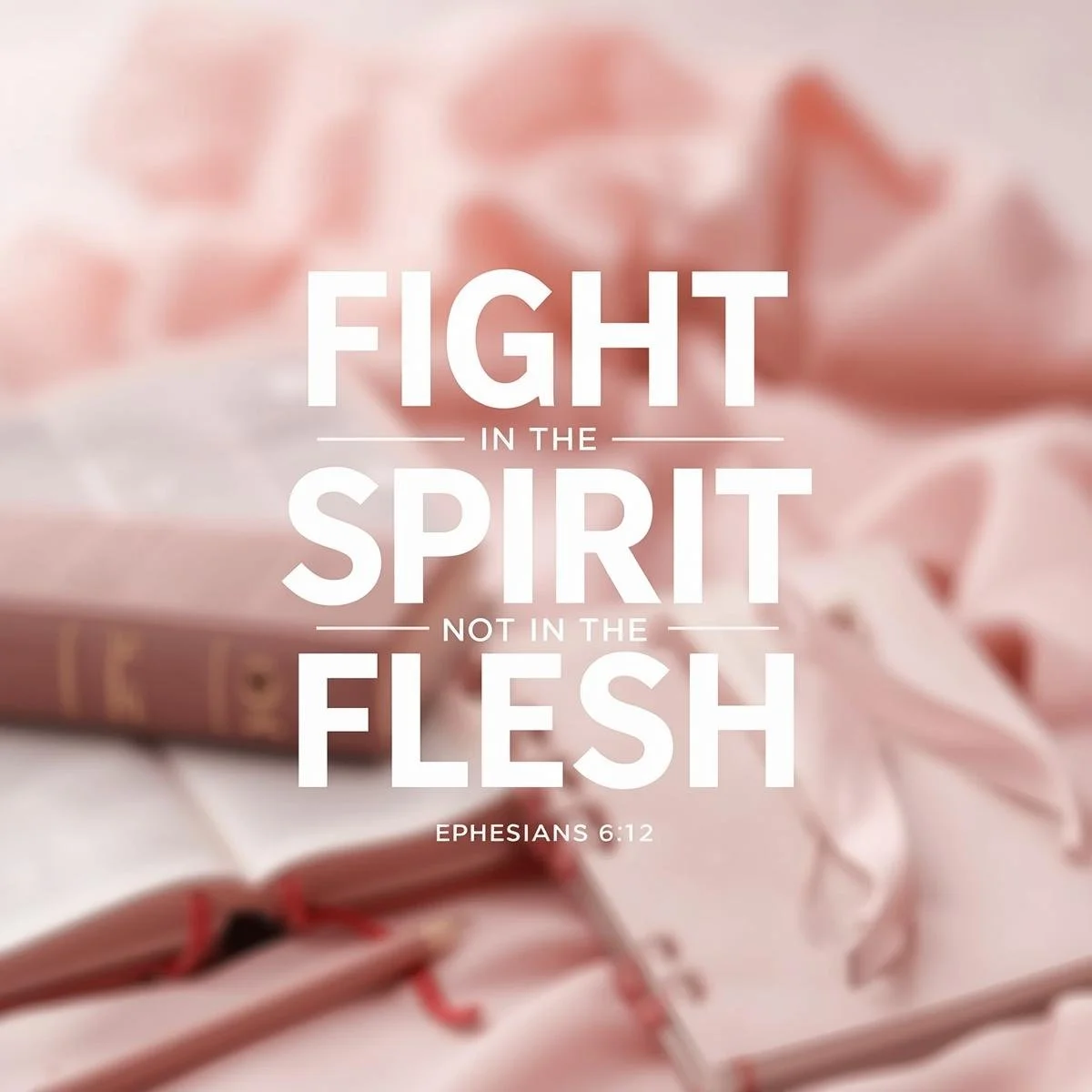 Fight in the Spirit, Not in the Flesh - October 14, 2025