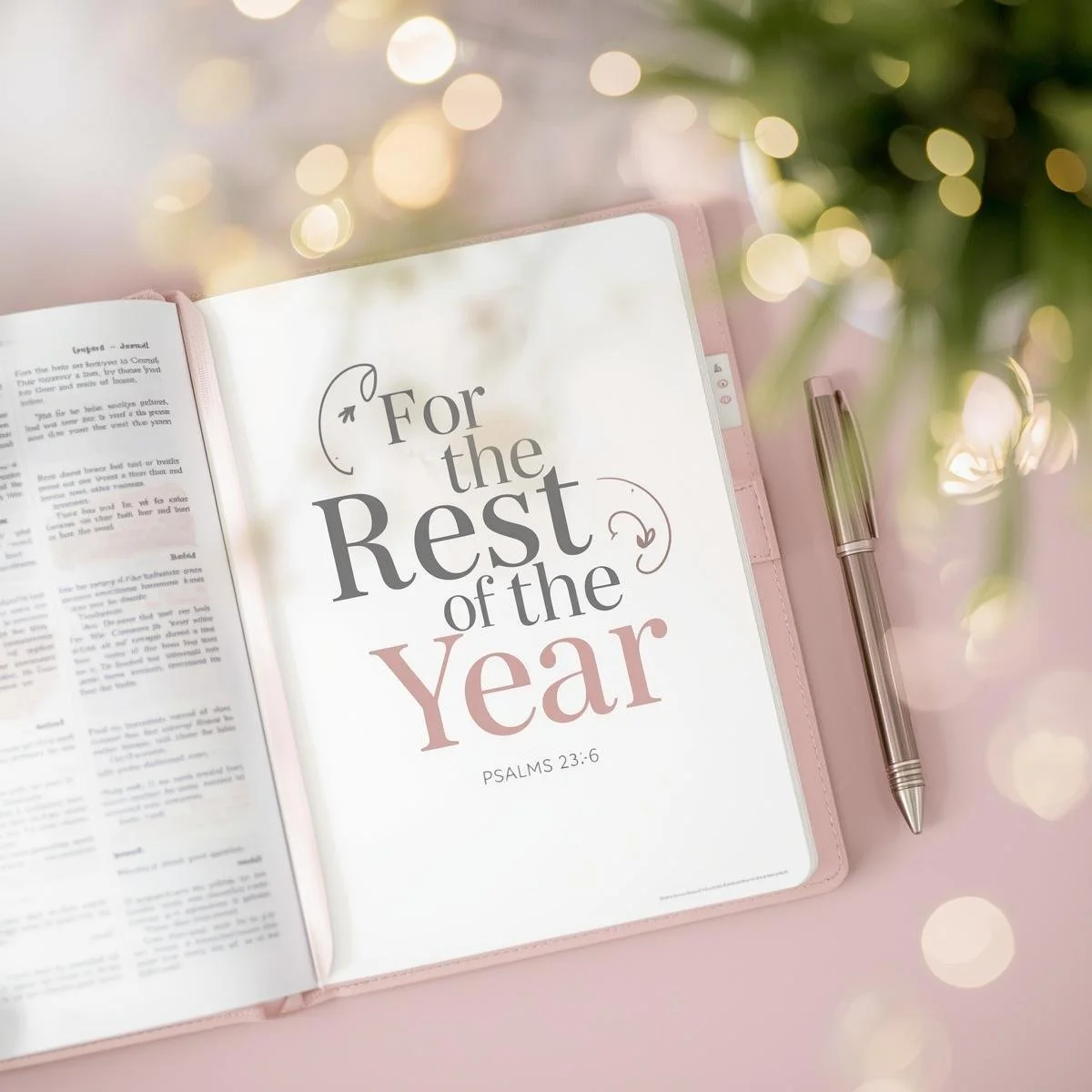 For The Rest Of The Year- October 23, 2025