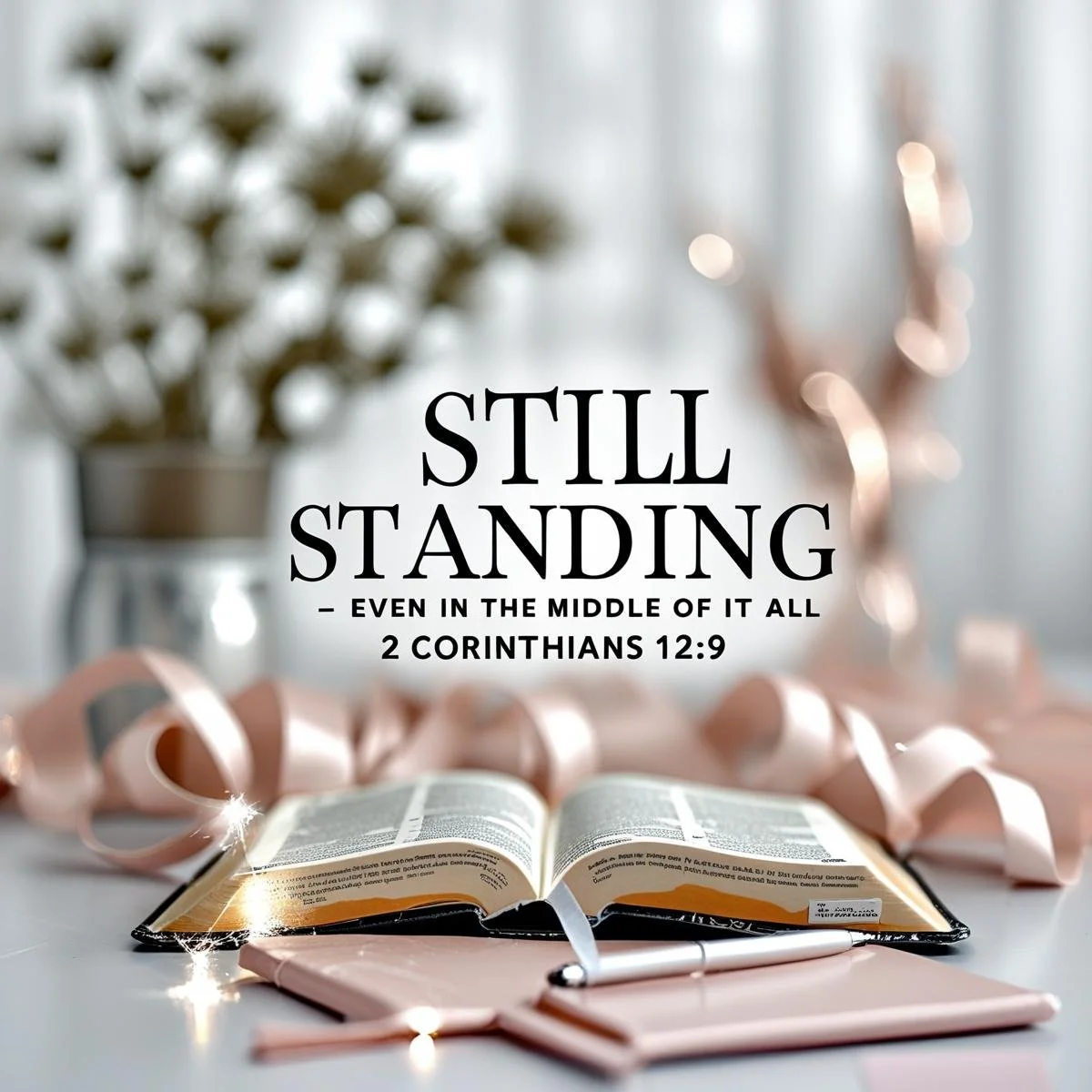 Devotional Title: Still Standing — Even in the Middle of It All
- October 31, 2025