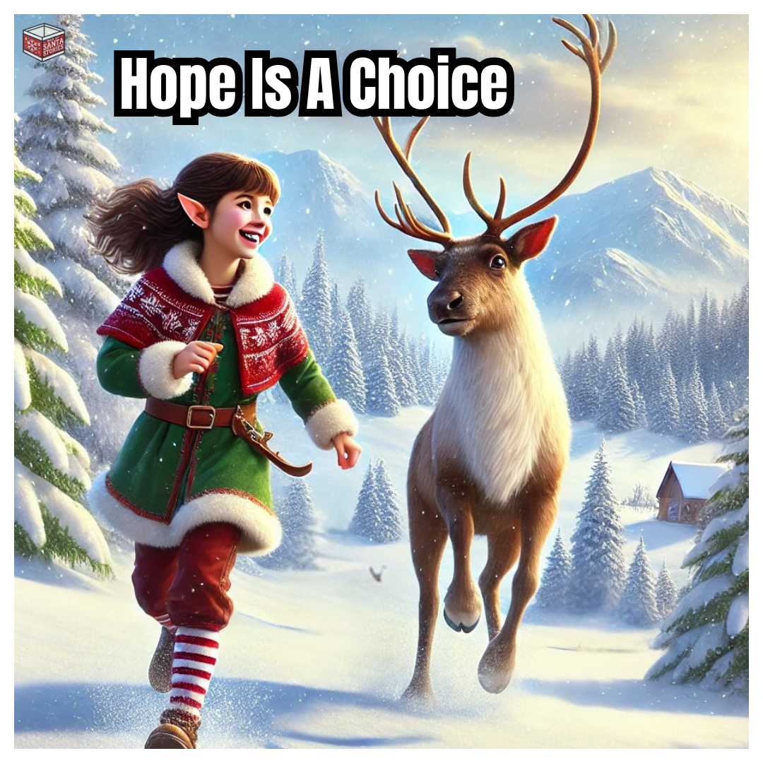 Ellie Elf didn’t wake up feeling brave.
She didn’t have a guarantee that today would be different.
But she laced up her boots anyway.
If you’re feeling stuck… you can change it.
Like Ellie, choose to smile.
Choose to show up.
Choose to have hope.
It’