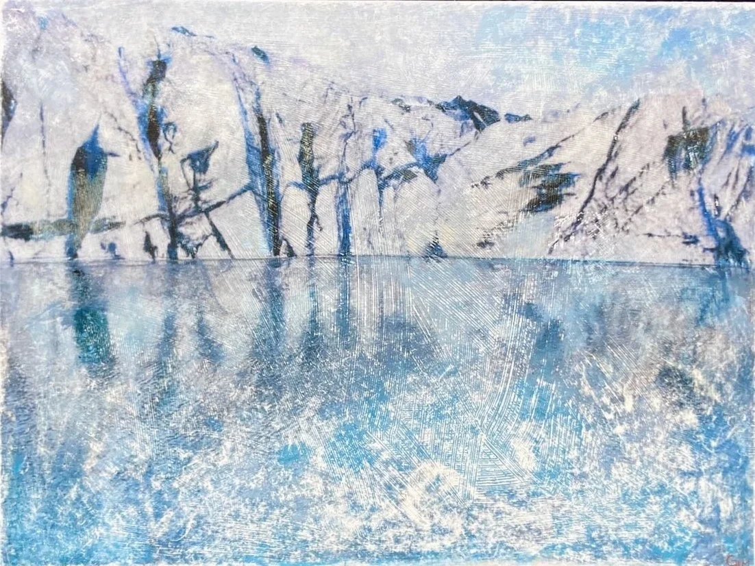 "Force fragile" - 44 x 34 cm dans caisse noire - vendu