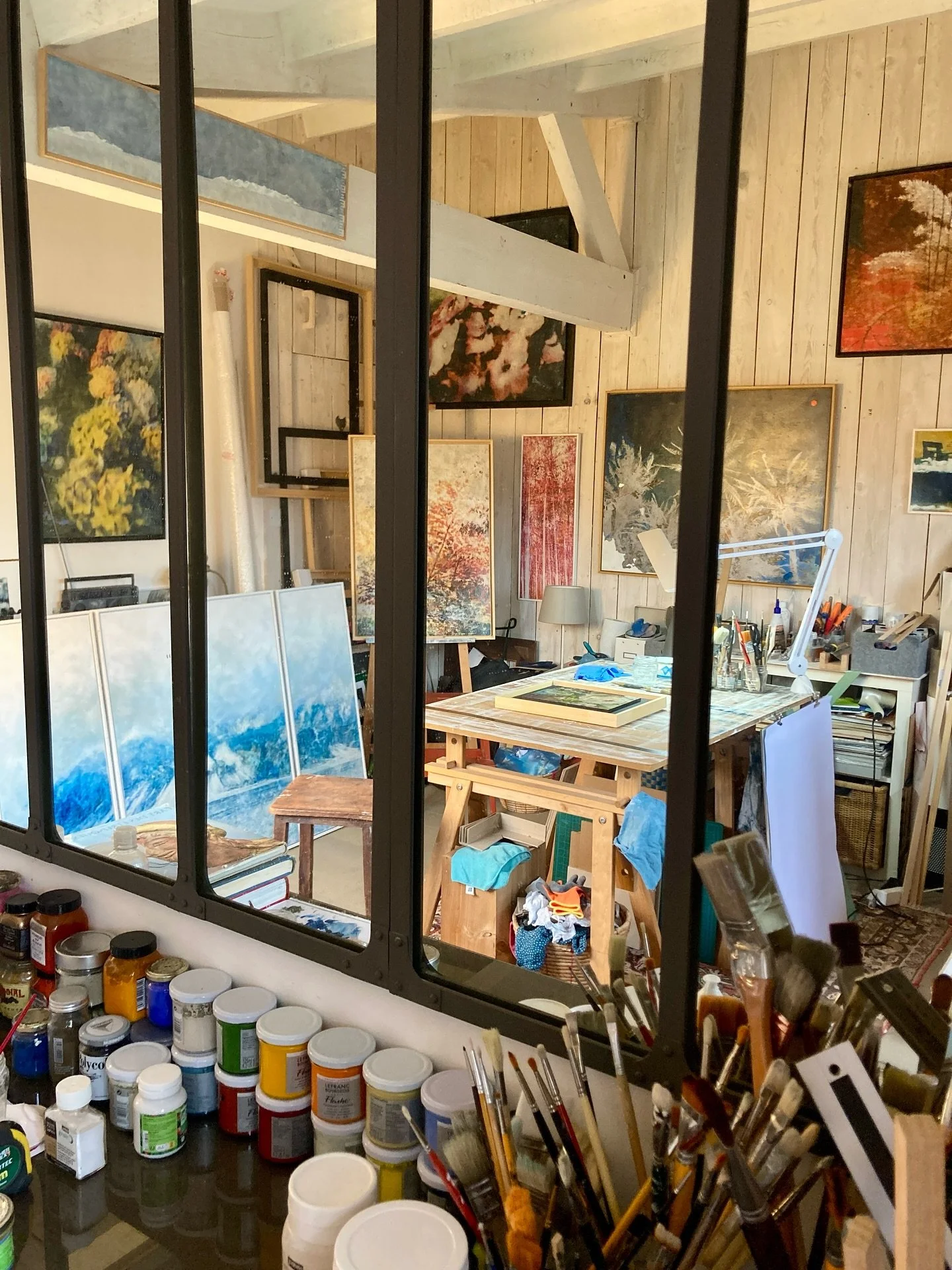 C&rsquo;&eacute;tait en 2025 &hellip; L&rsquo;atelier est en ce moment en &eacute;bullition pour la saison 2026. &Agrave; suivre ! ✨

#atelier #artstudio #gwenaellelemee