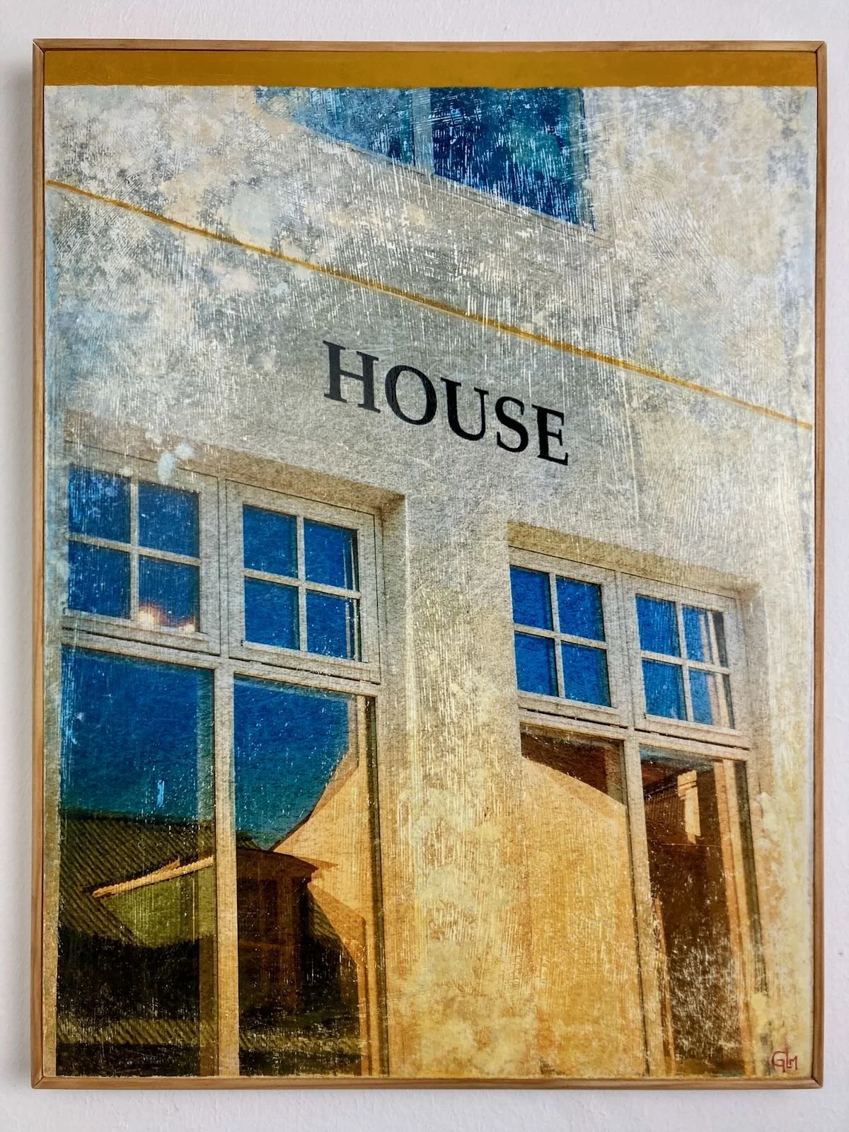 "House" 2025 - 30 x 40 cm - disponible à l'atelier