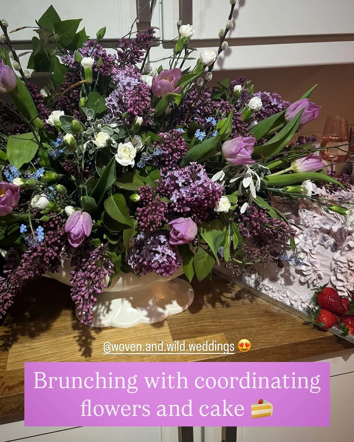 Lilacs and sweet treats @cabbagerosegarden