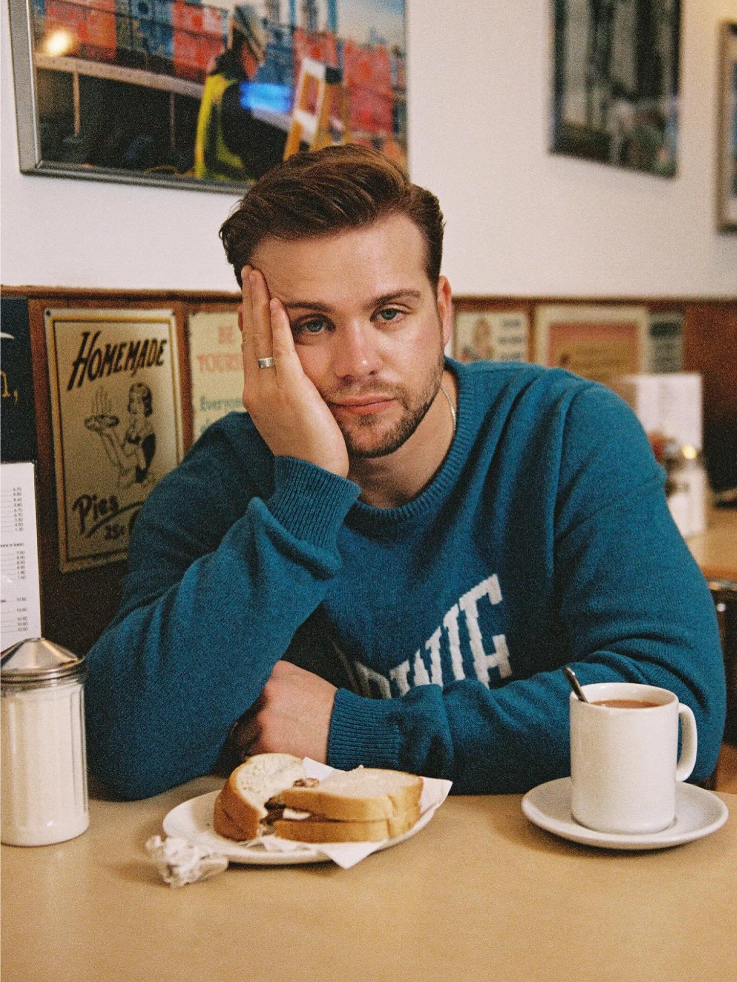 @leowoodall wears @hades_wool in the Winter 2026 issue of SHARP Magazine. 

Styling by @chrisbrownstylist and @incabayley ❤️