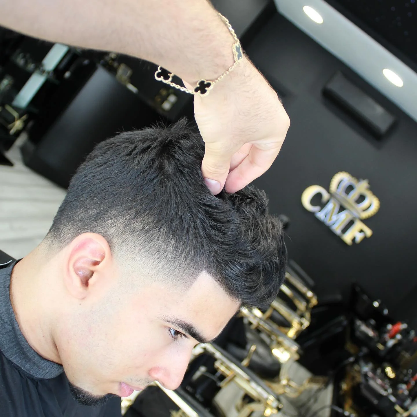 #cmf #barbershop
 #barberlife #barberlove 
#barber #barberclips #wahl #barbers_league #uk #london #hammersmith #beard #gold #fade #cristianmarkoferreira #albania #guyshair #sharpfade #black  #sickestbarbers #ukmasterbarbers
#hair #hairstyle #instahai