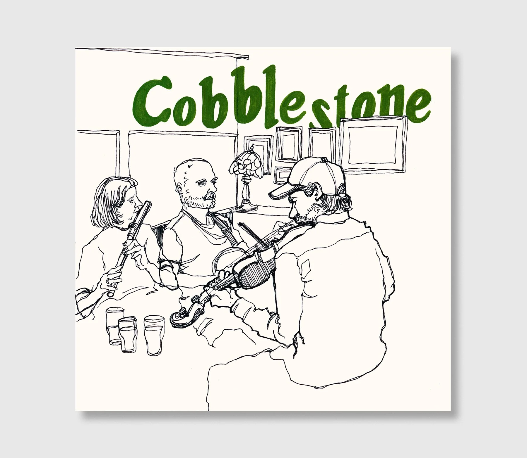 Irish Trad im Cobblestone in Dublin