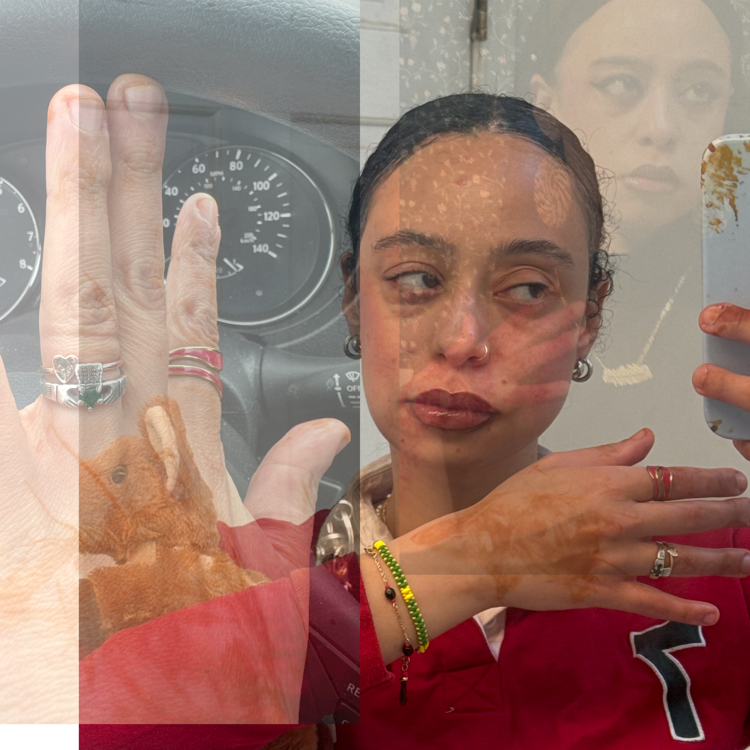 surrealist somali influenced henna