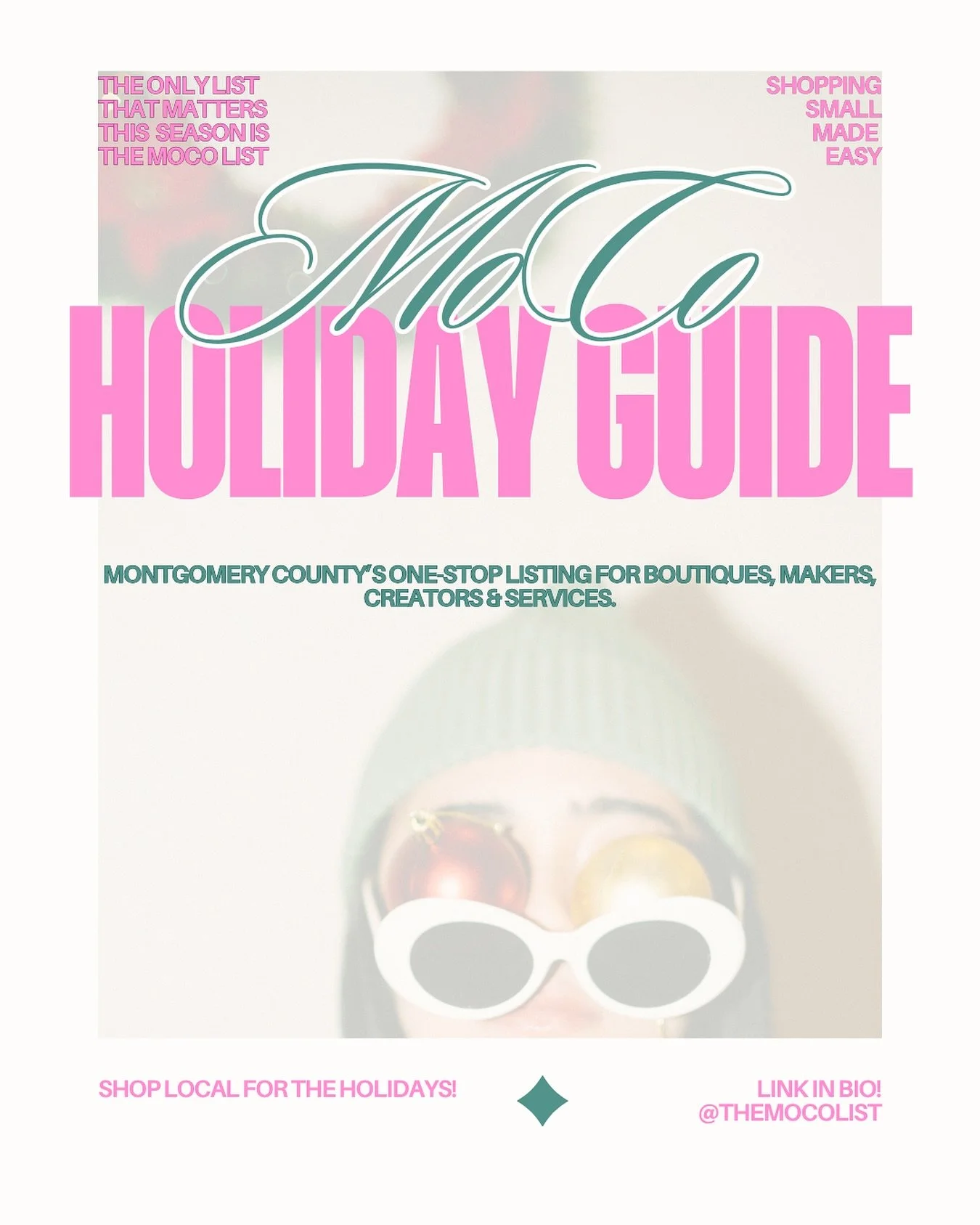 ✨ It&rsquo;s (almost) here&hellip; ✨
The MoCo Holiday Guide drops tomorrow! 🎄

Your one-stop spot for Montgomery County&rsquo;s boutiques, makers, creators + service-based small businesses, all in one place.

Whether you&rsquo;re hunting for gifts, 