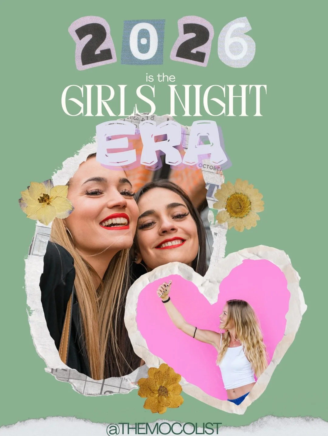 2026 is officially your girls&rsquo; night era ✨
No more &ldquo;we should do this sometime.&rdquo;
Pick a month. Pick a theme. Make it cute.

From mocktails &amp; manifestations to witchy wine nights, this is your sign to romanticize friendship, supp