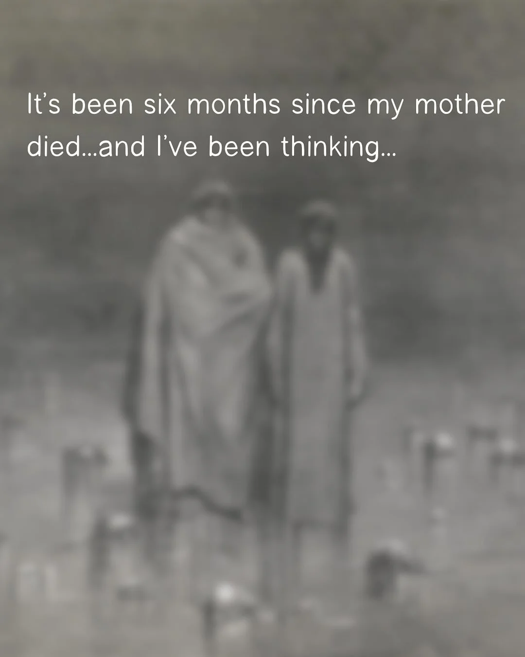 As I last posted, my mother died in April. Exactly six months ago.
The fact that it&rsquo;s been half a year since she died feels unreal. Since that time, I&rsquo;ve single-handedly emptied and sold her house, moved across the country, and experience
