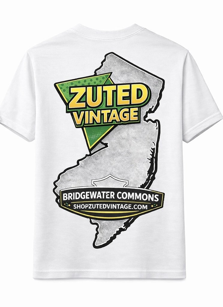 Zuted Vintage 10 Year Anniversary  S/S White