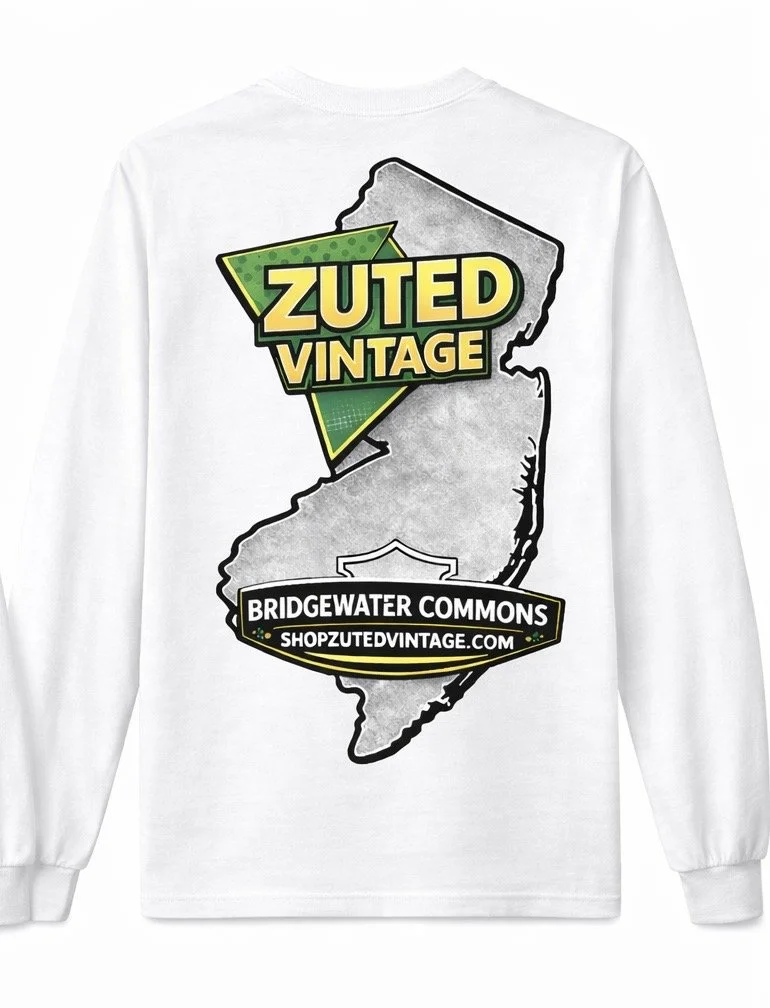 Zuted Vintage 10 Year Anniversary White L/S