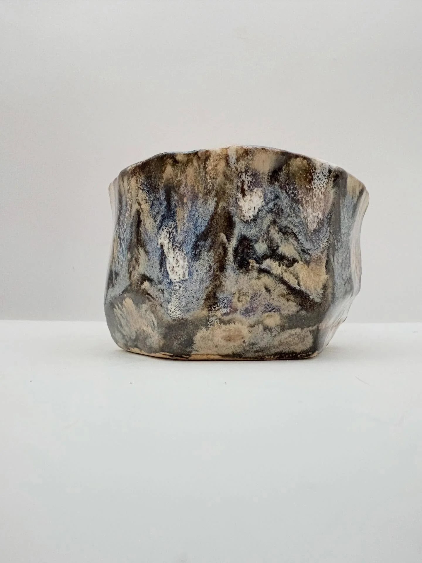 A peek at some new pieces ready for two consecutive weekends of events:

March 27 &amp; 28: Catawba Valley Pottery &amp; Antiques Festival
April 3 &amp; 4 : Exhibition at @huggermuggerbrewing 

I&rsquo;ll post a process video of my glazing technique 