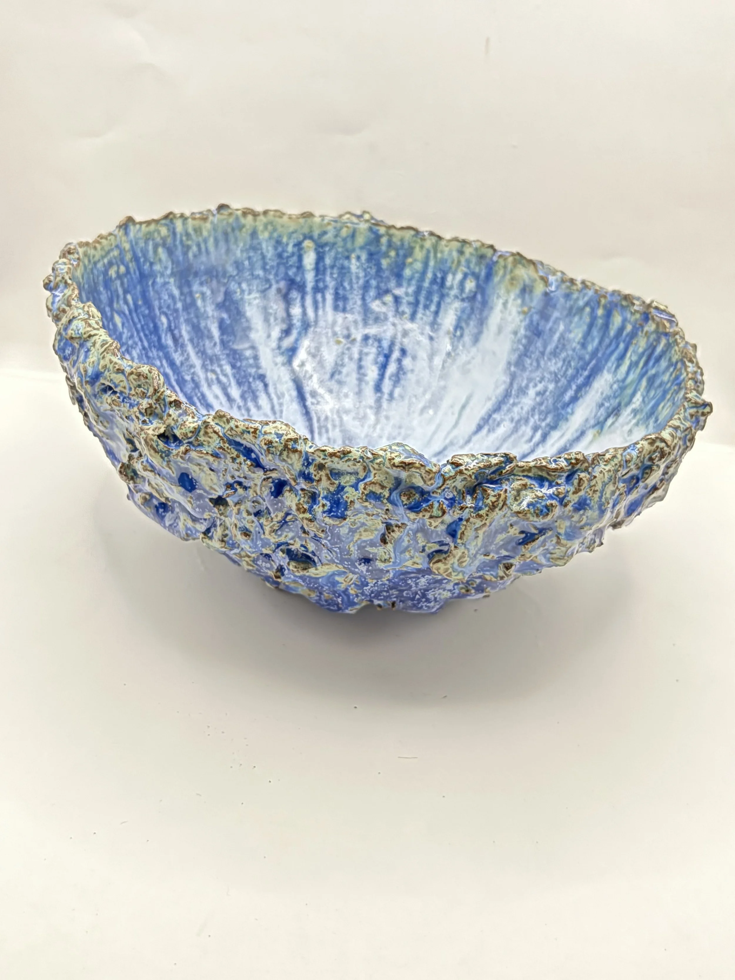 Large blue/green bowl (private collection)
