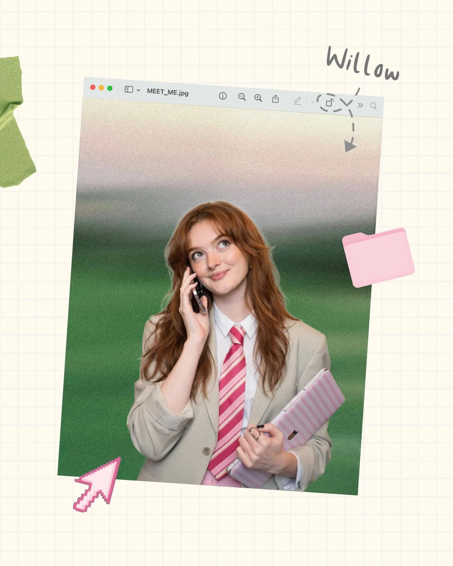 New headshots and I&rsquo;m obsessed. 🩷✨

#graphicdesign #womeninbusiness #femalefounded #socialmedia