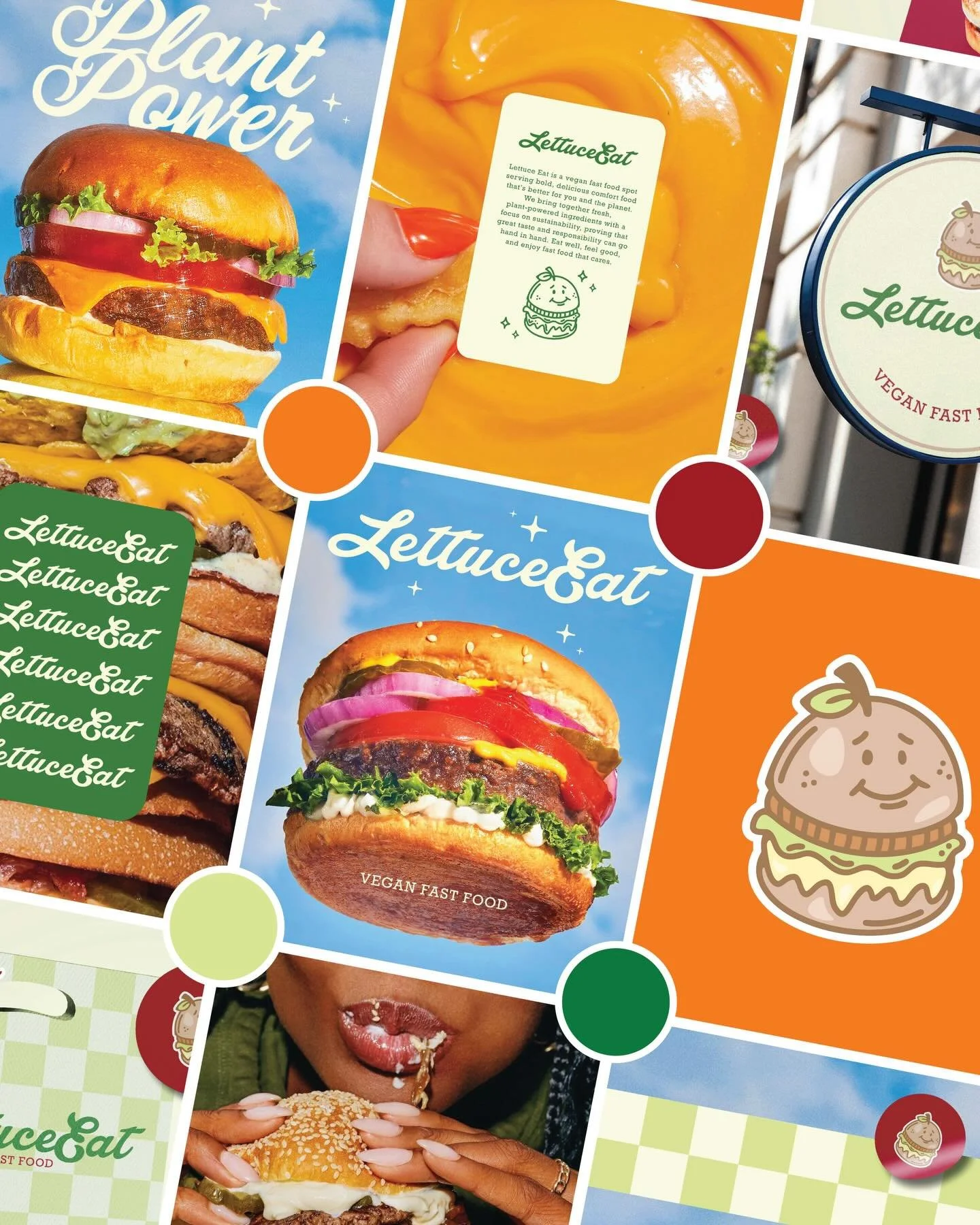 I&rsquo;m absolutely milking this brand identity passion project - it&rsquo;s so fun to see how far you can push a project while trying different advertising approaches.
What do you think? 🍔🍃✨🩷

#graphicdesign #design #burgers #fastfoodlife #plant