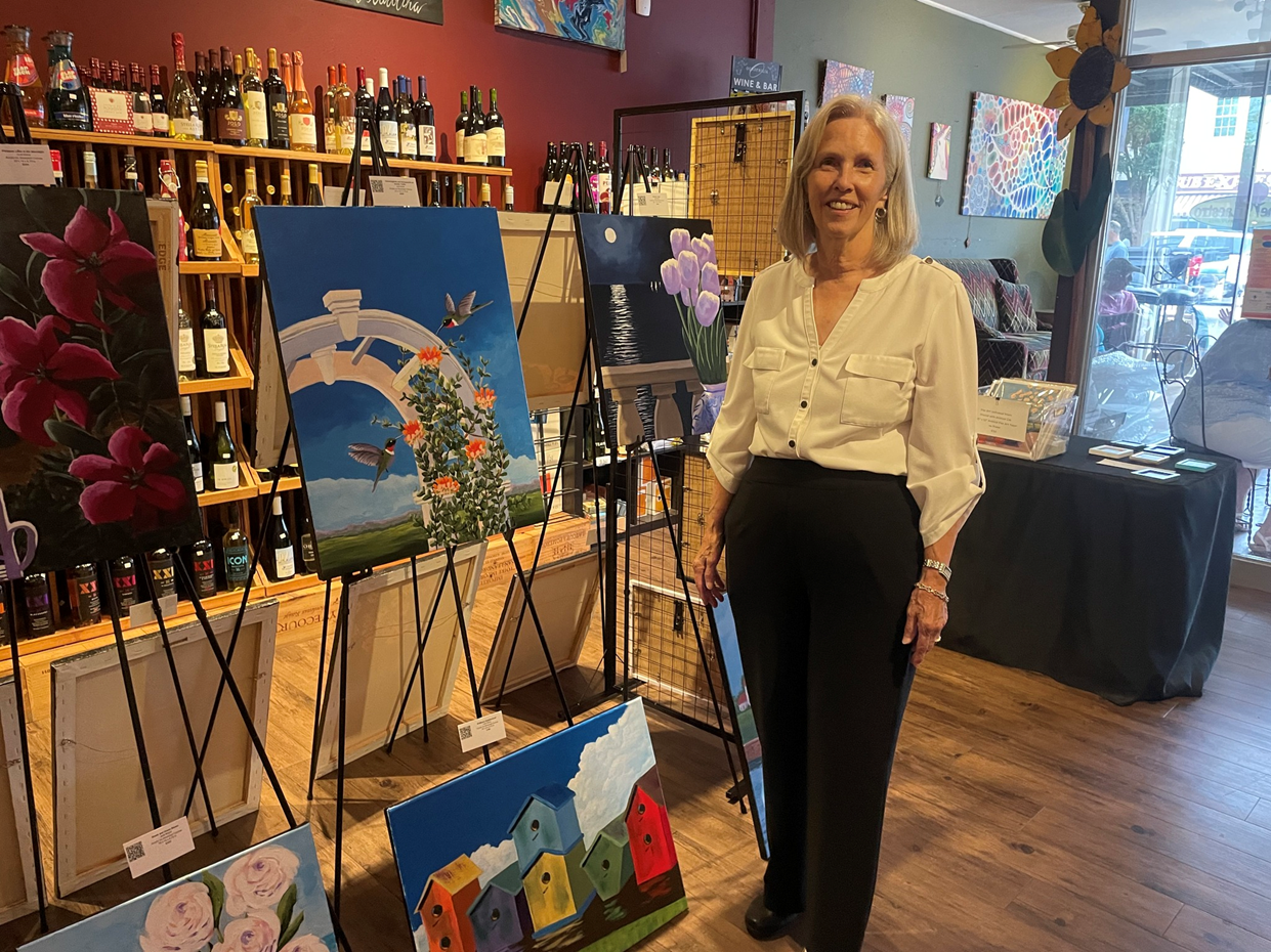 Thanks to Everyone Who Stopped by To See Me at Art Crawl at Wine Maestro 