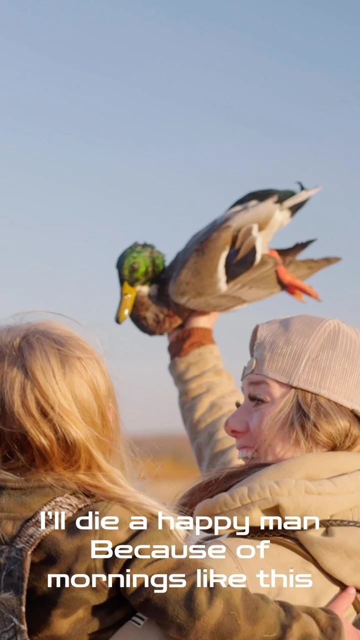 This…this is what’s it’s all about for me. Passing it on, living in the moment, and spending it with the two that mean the most.
Man, I can’t wait for more mornings like this again..The early wake up calls, fresh birds, ple