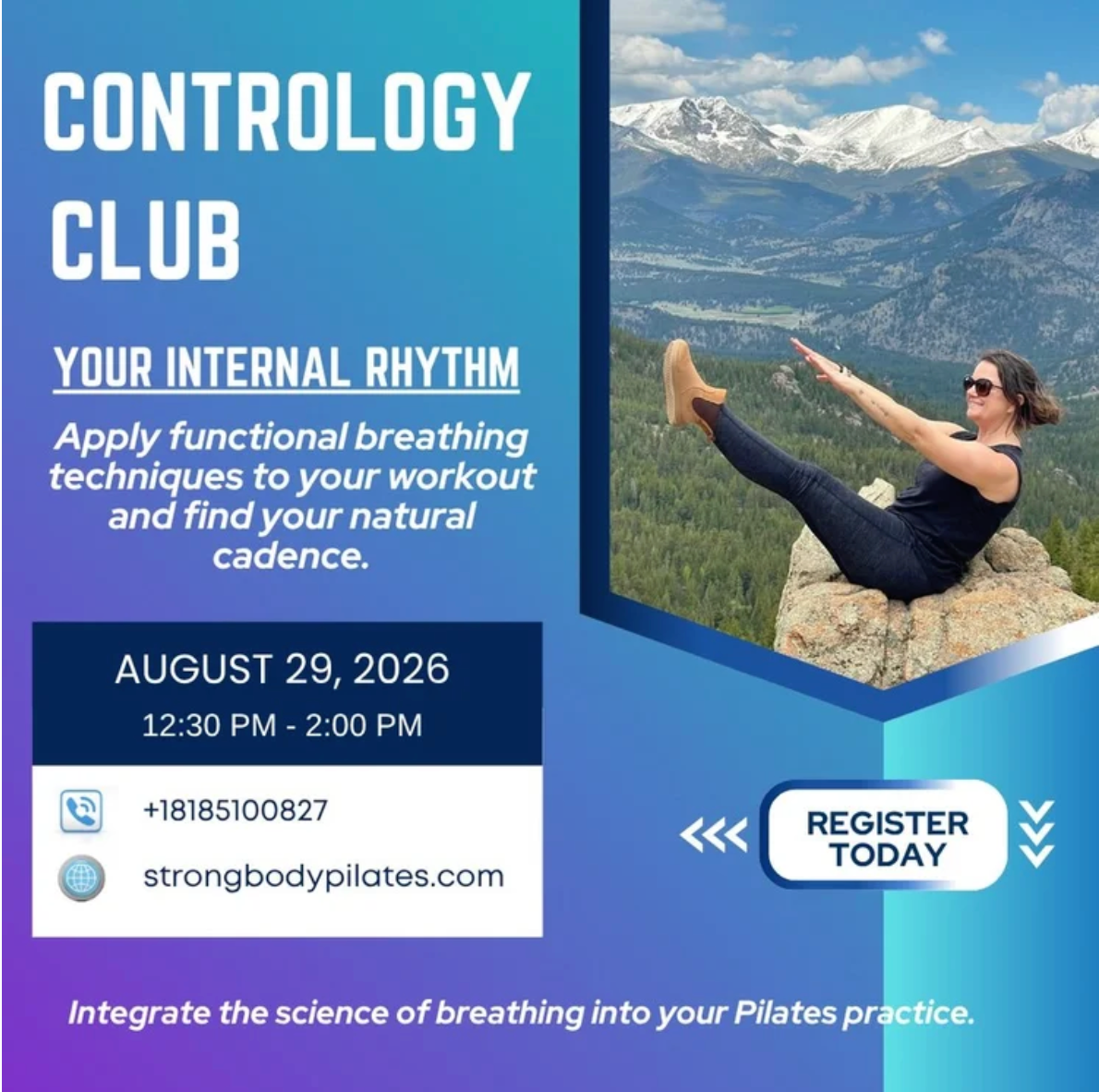 CONTROLOGY CLUB at STRONG BODY PILATES