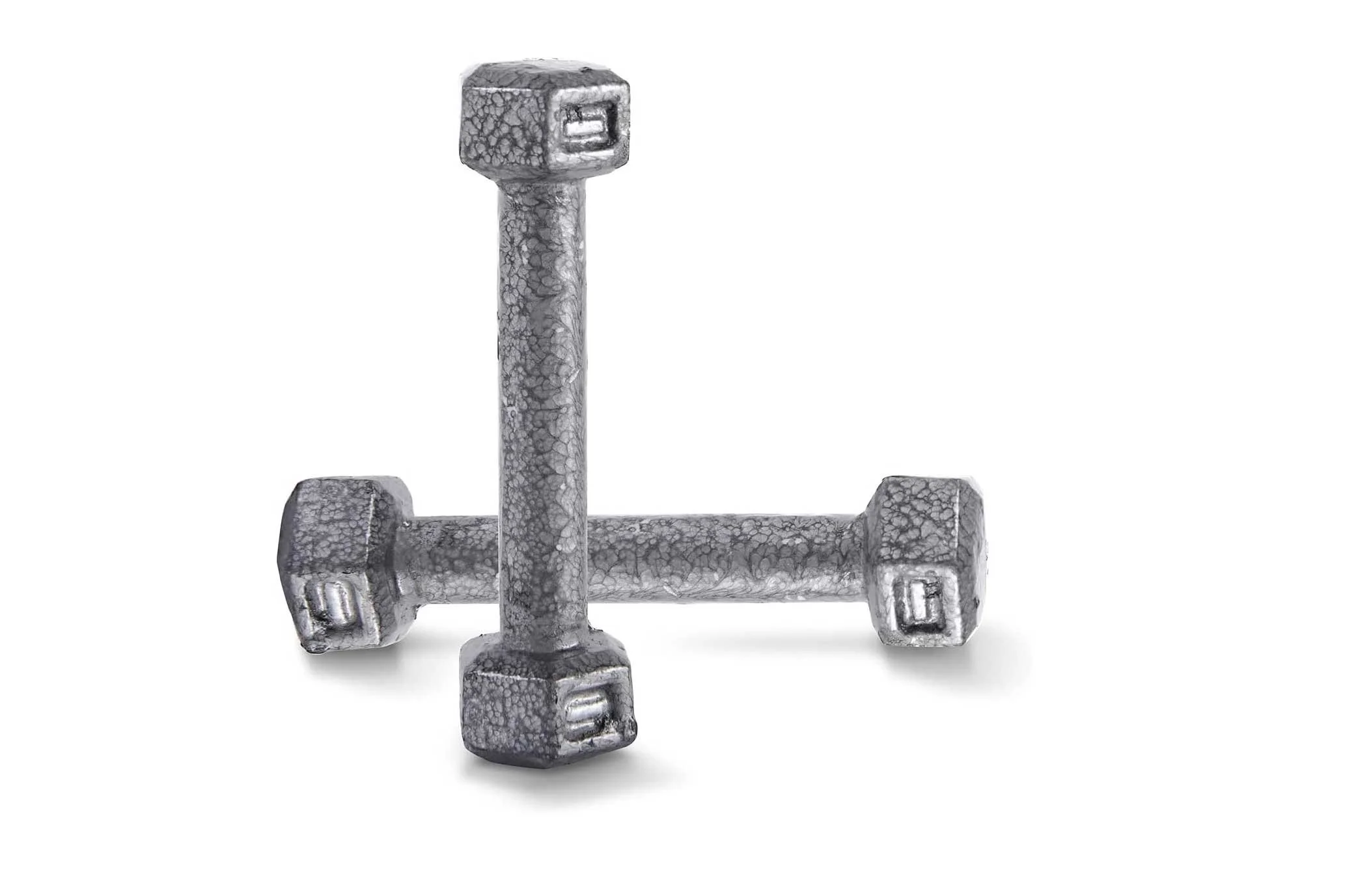 Cast Iron 1 or 2 lb Hand Weights (Set of 2)