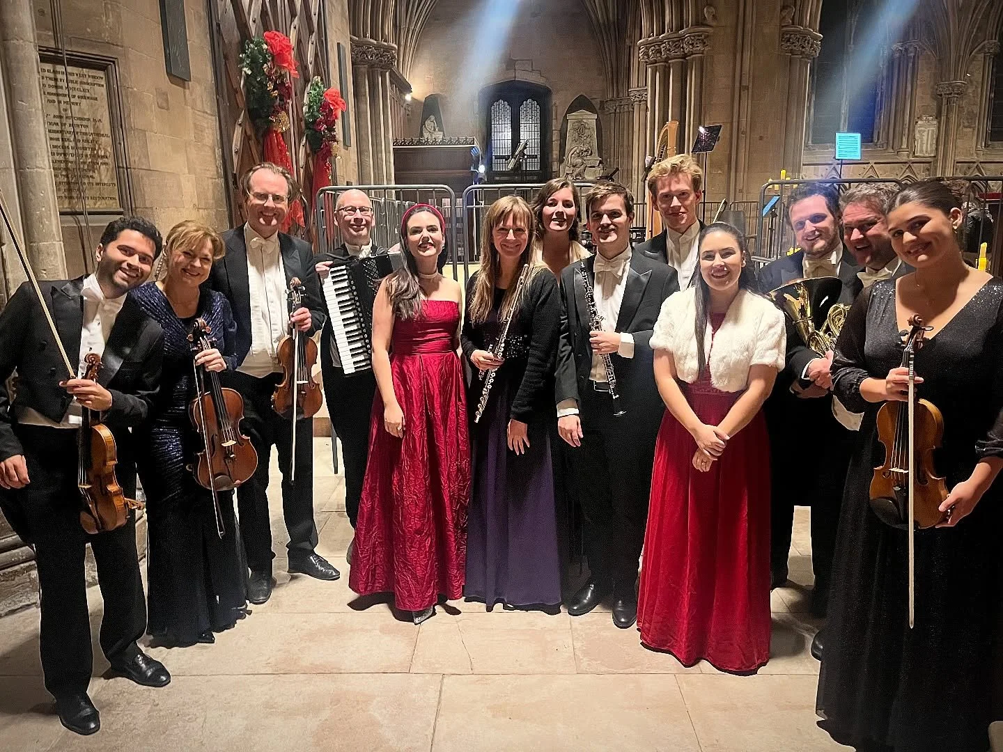 My 1st Concertante gig of 2026 ✨ Viennese Programme in Lichfield last night. Yet more(!) cathedral snaps 😝 LOVE these buildings. Obsessed!! #sorrynotsorry #happynewyear #roamingflautist #londonconcertante