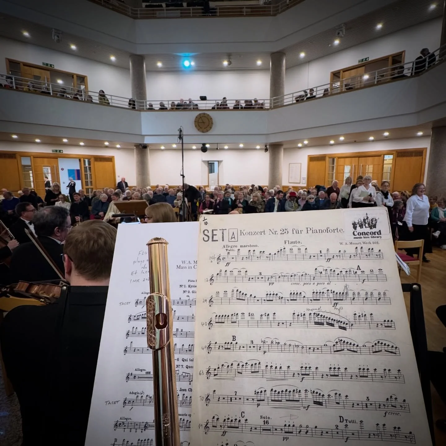 And for something completely different to yesterday!! 😂 An evening of Mozart ❤️❤️❤️