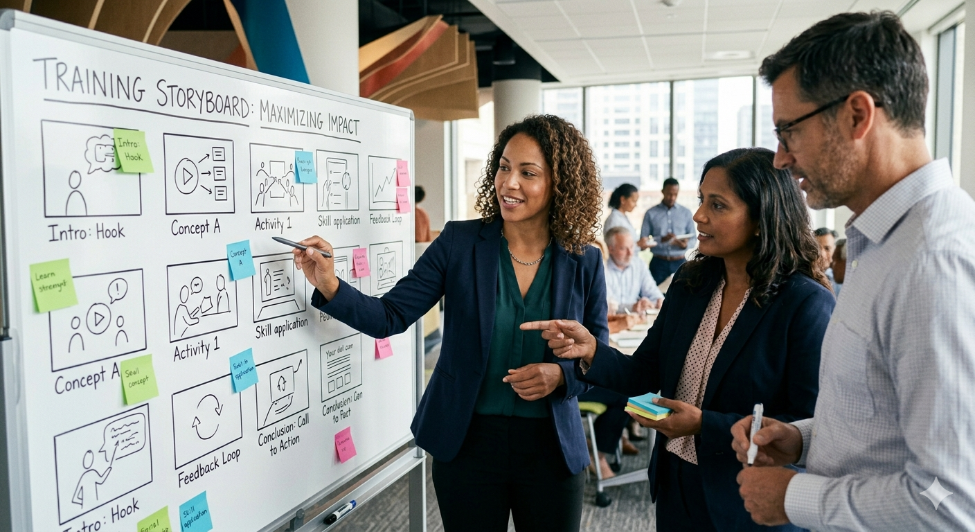 Storyboarding your training sessions for maximum impact