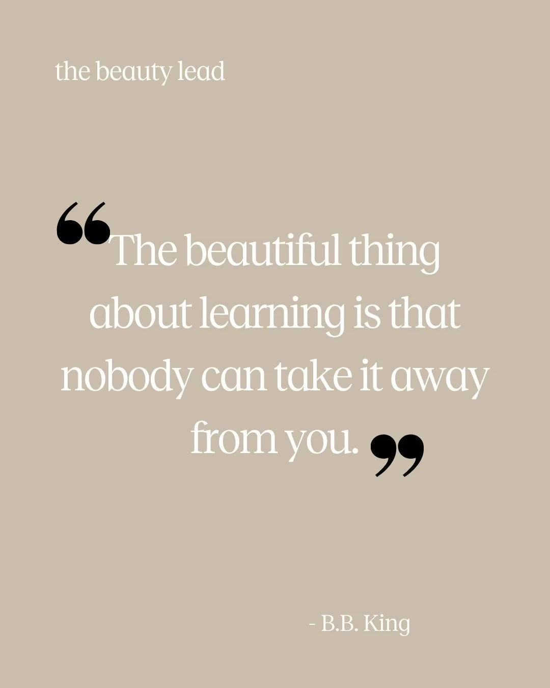 Learning is one of the few things that truly stays with you.
No one can take away your knowledge, your growth, your experience, or the confidence you build through learning.

That is why investing in education is always worth it. Whether you are a be