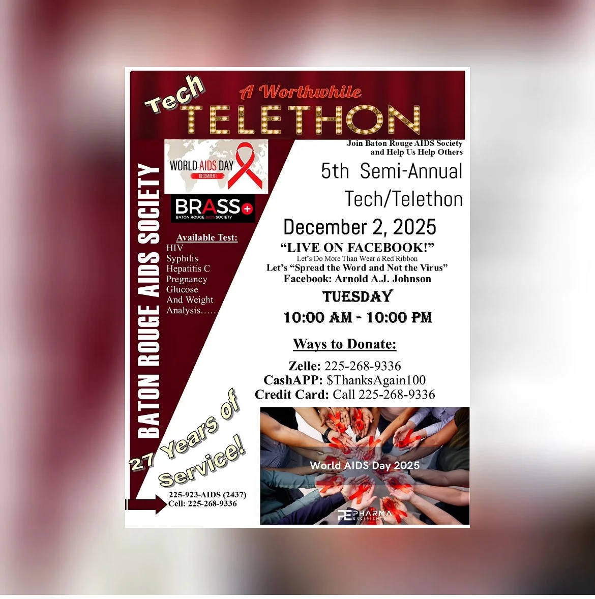 BRASS Hosts 5th Semi-Annual Tech Telethon for Giving Tuesday