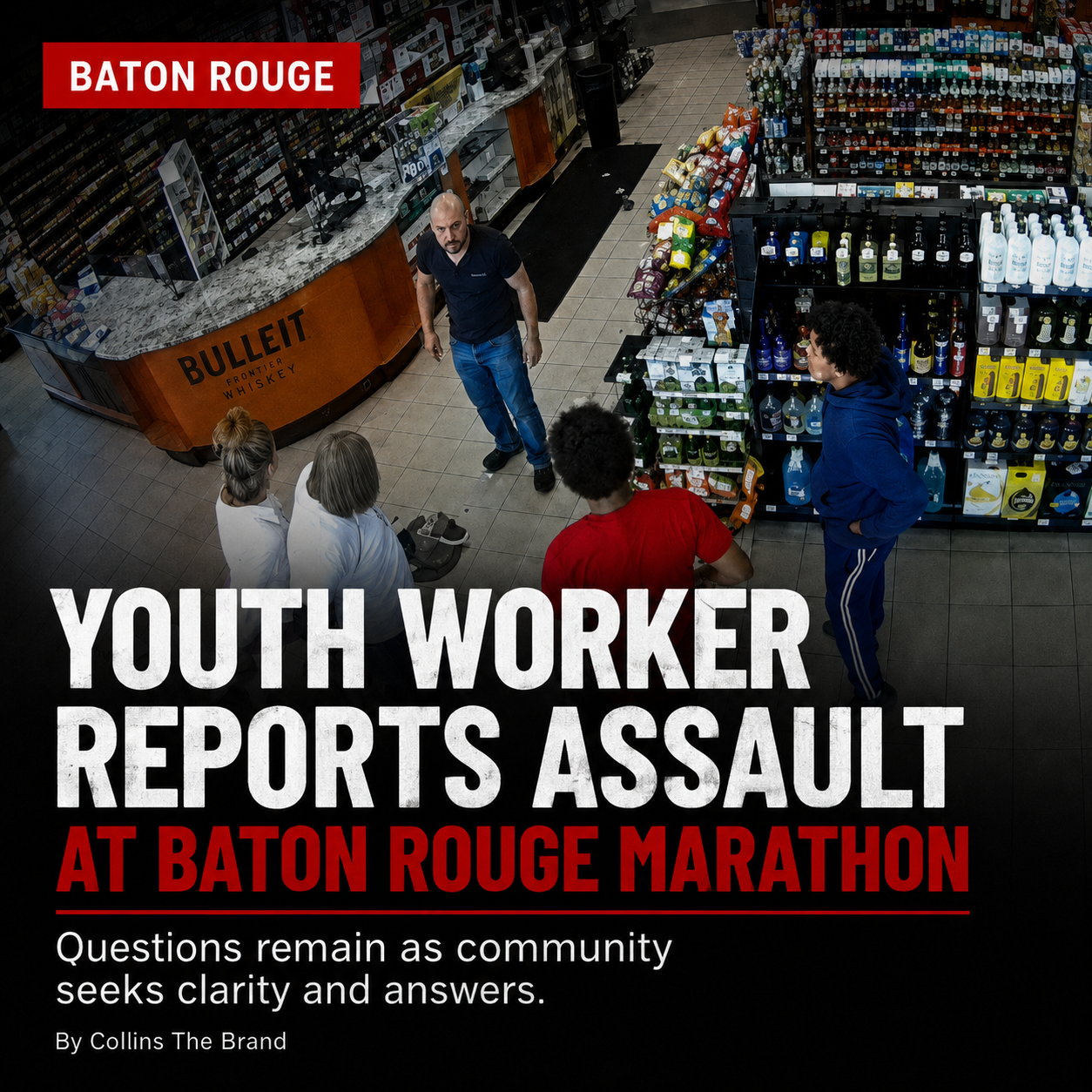 Youth Worker Reports Assault at Baton Rouge Marathon