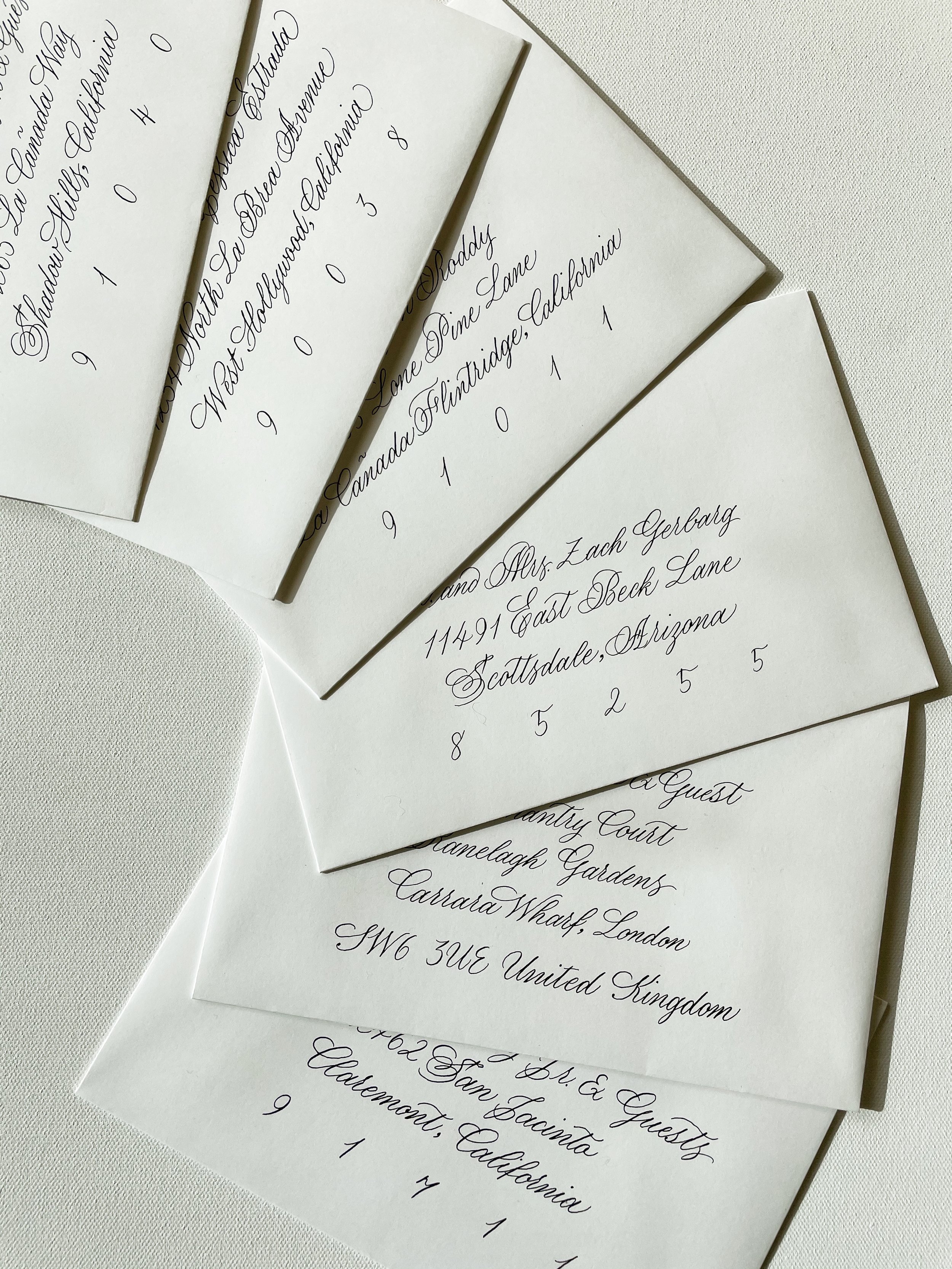 Copperplate Wedding Invitation