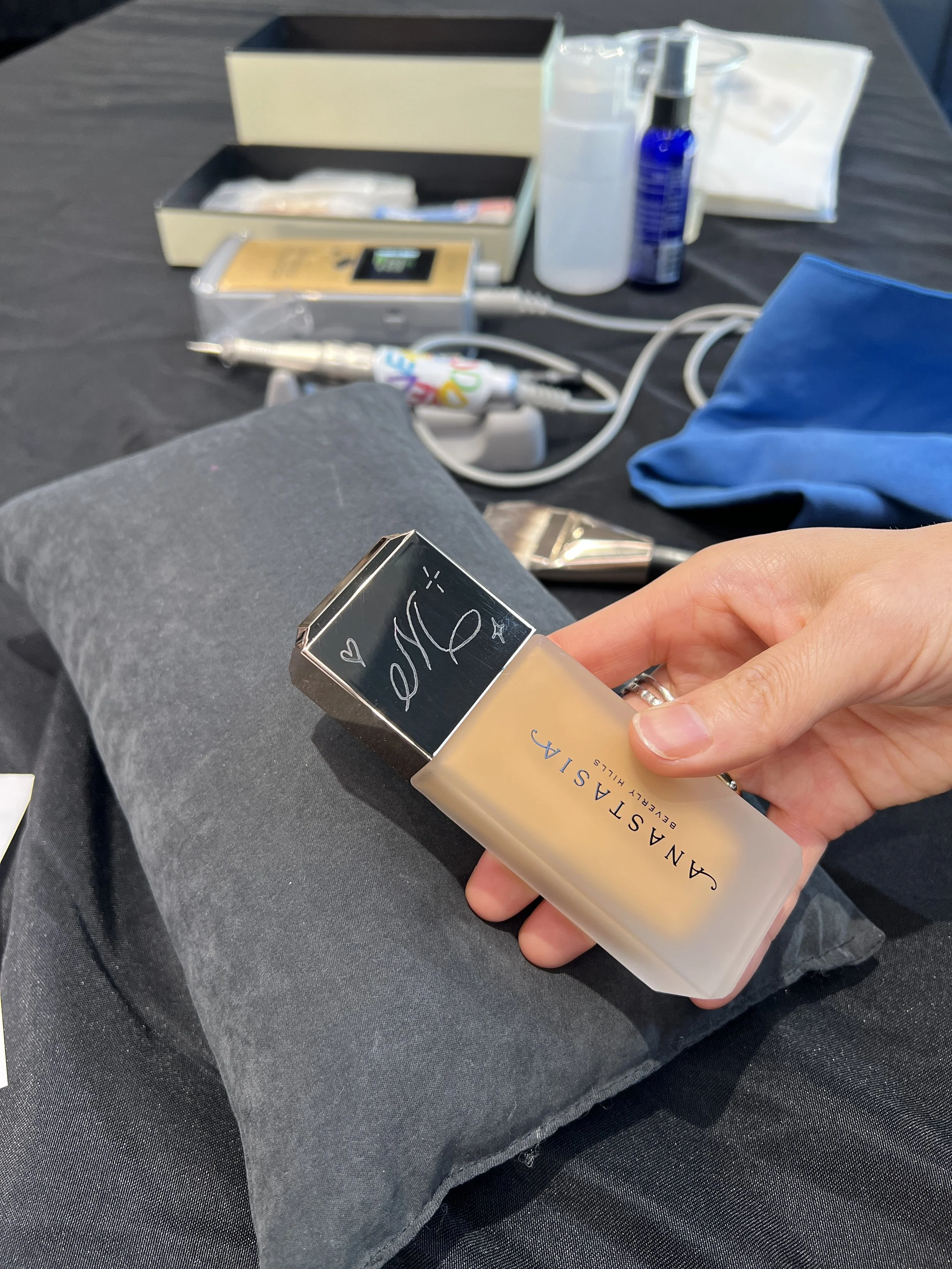 Live Engraving at an Anastasia Beverly Hills