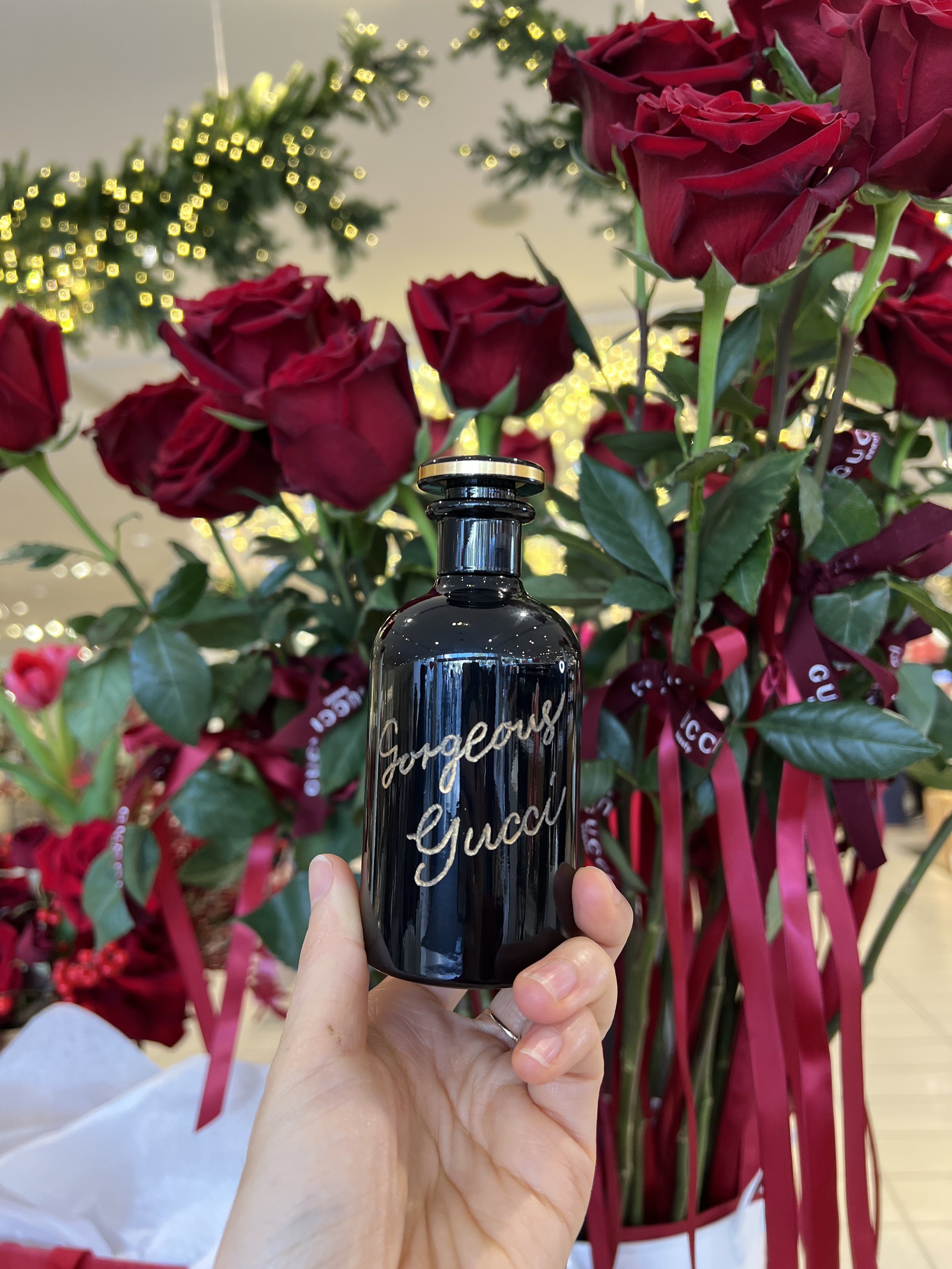 The Grove Nordstrom Gucci Beauty Engraving Event