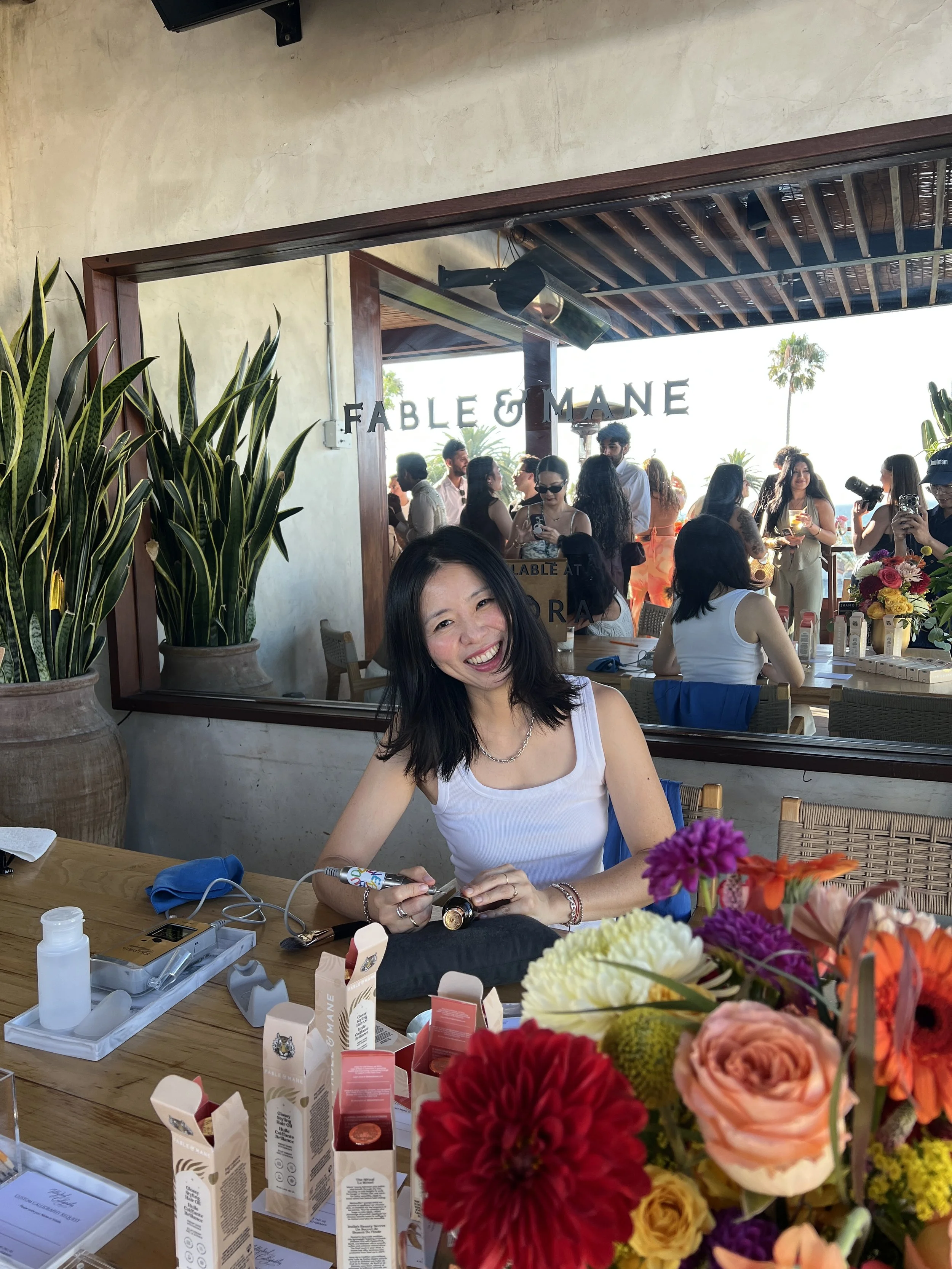 Fable & Mane On-Site Engraving Event